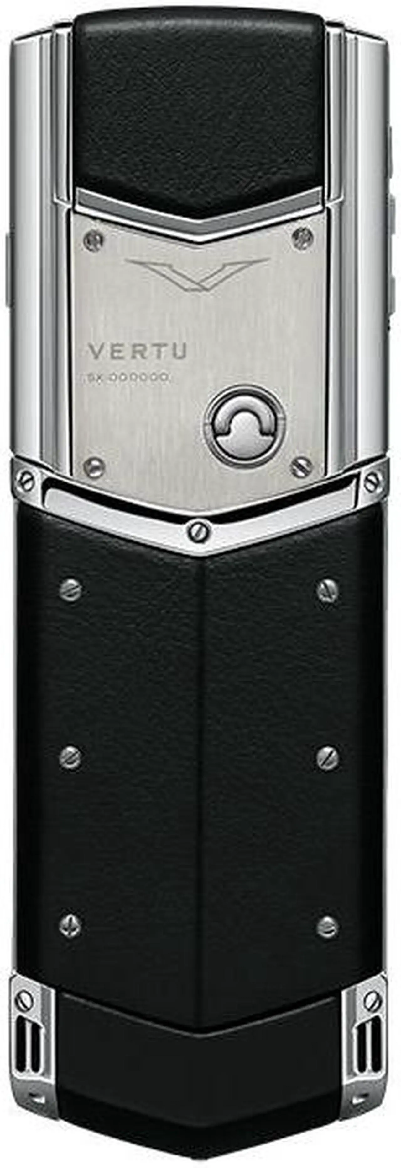 Alt view image 3 of 6 - VERTU SIGNATURE V Luxury Business Mobile Phone Pure Silver