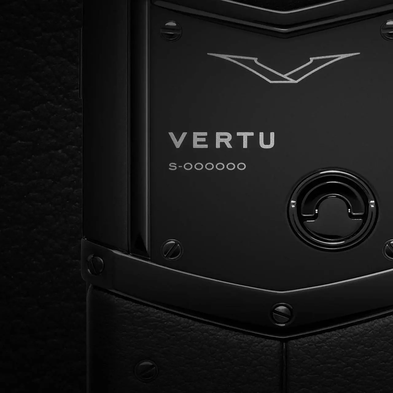 Alt view image 4 of 4 - VERTU SIGNATURE V Luxury Business Mobile Phone Pure Black