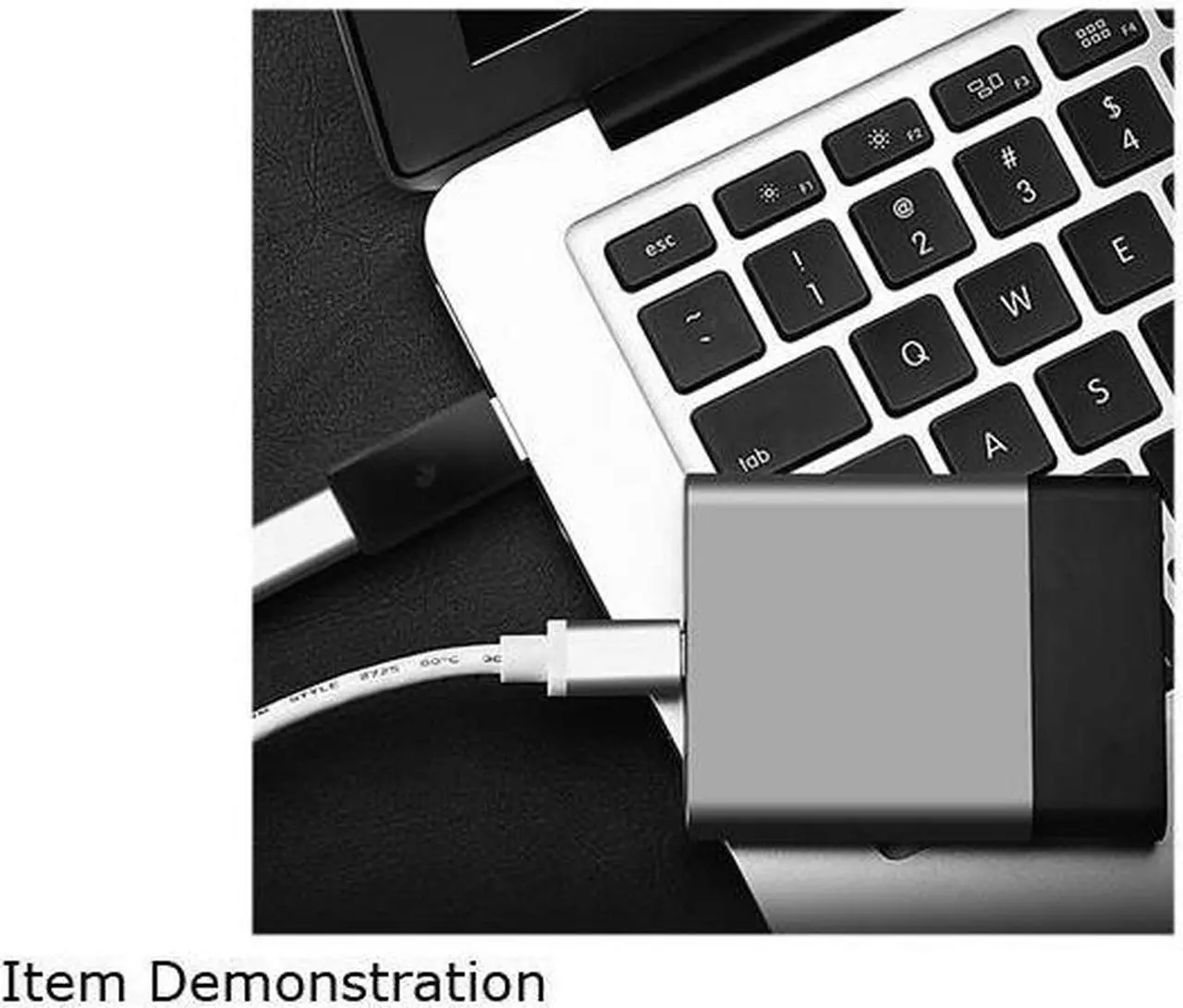 Alt view image 6 of 6 - USB C adapter 3.0 Male to USB 3.1, Type C Female to usb Male Adapter Port for Laptop Phone Black 1Pack