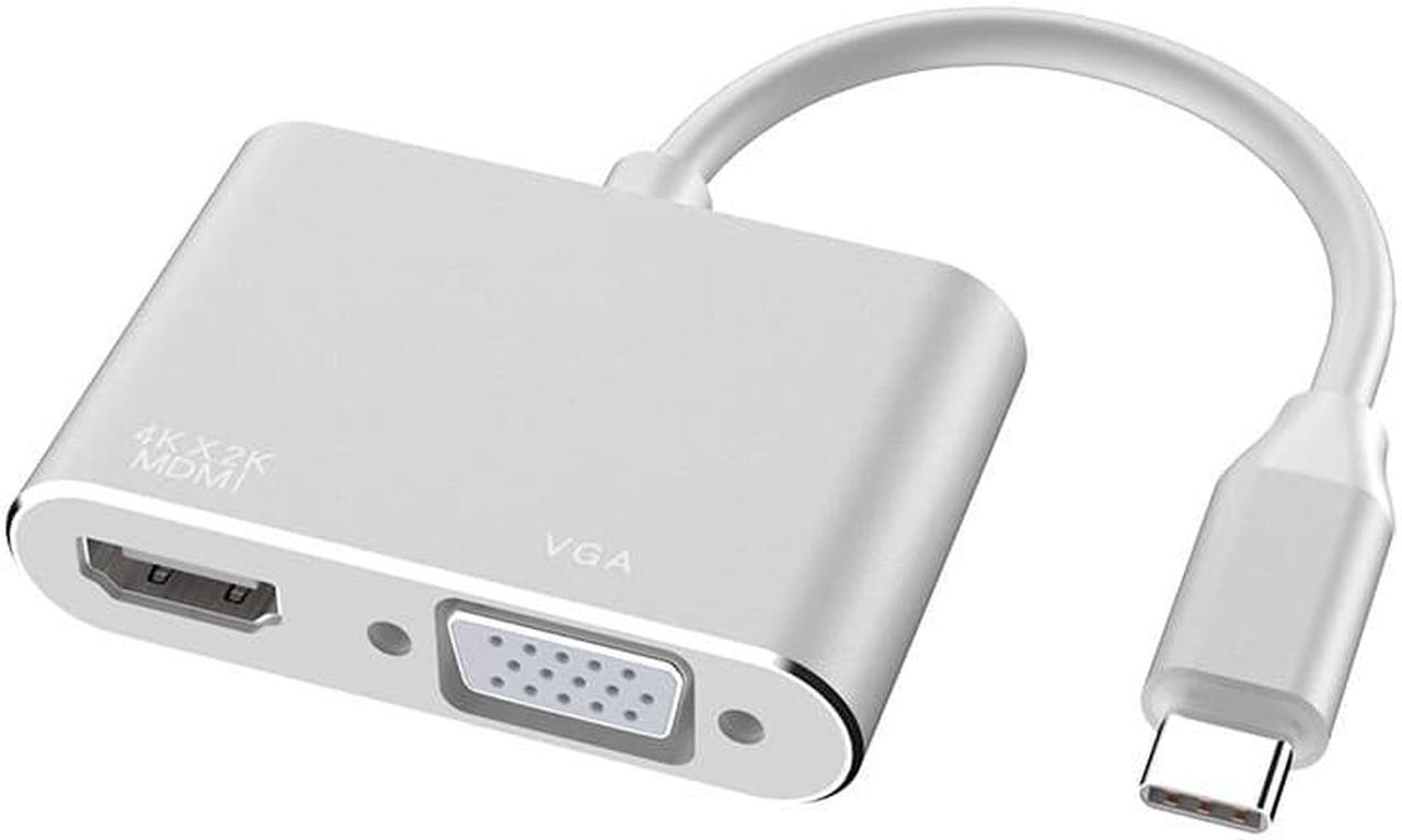 Alt view image 2 of 4 - COFIER  USB3.1 Converter Portable Type-c To Hdmi Vga Type-c To Vga Adapter Cable Converter for MacBook Connected To Display/projector