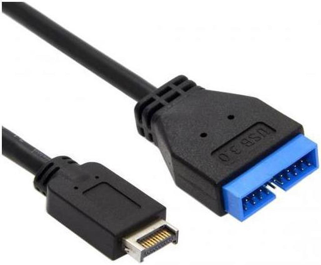 USB 3.1 Front Panel Header to USB 3.0 20Pin Header Extension Cable 30cm for ASUS Motherboard