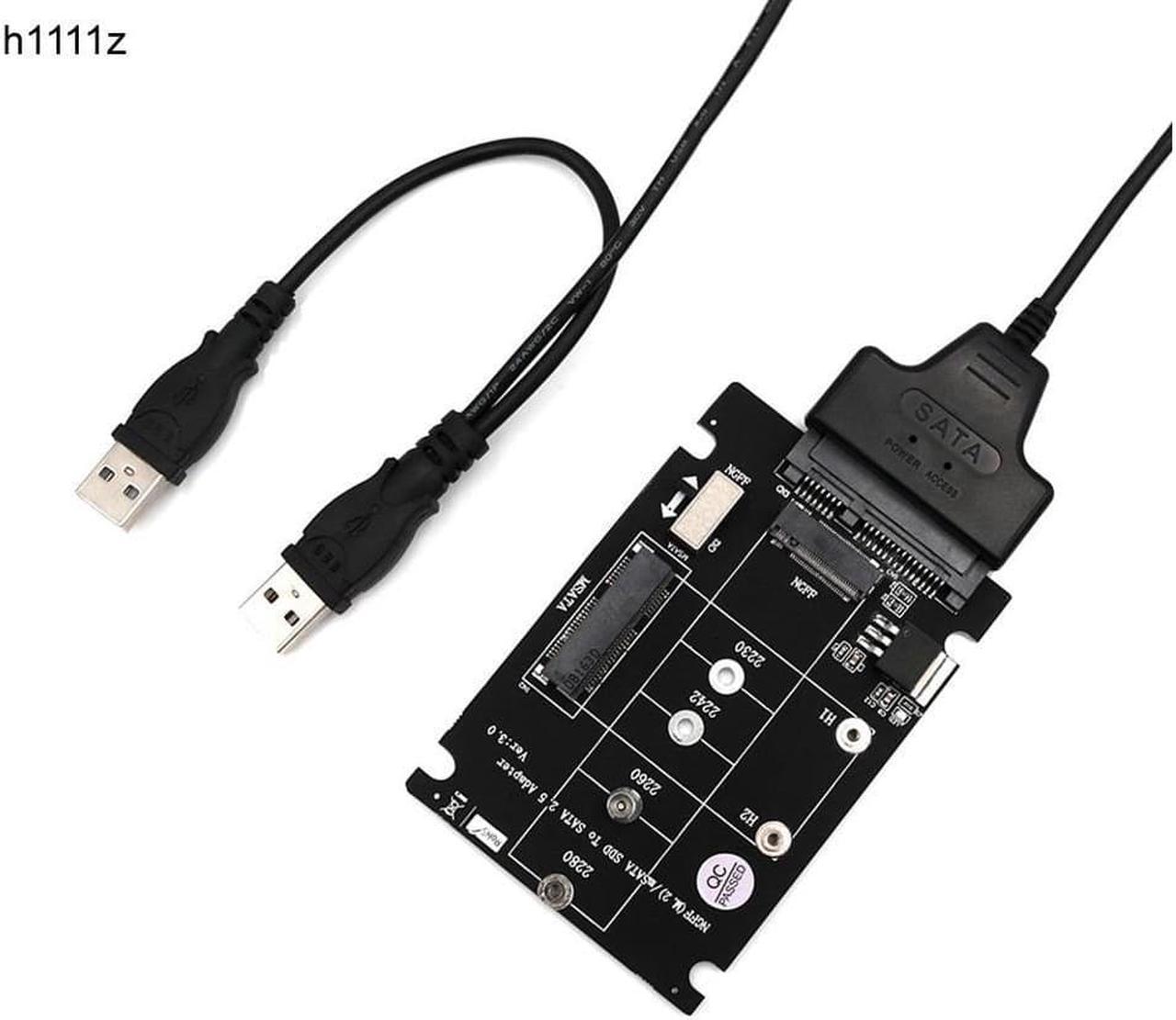 Add On Card SSD MSATA & M.2 SSD USB Adapter MSATA NGFF M.2 Adapter USB SATA Cable USB M.2 Card Adpater for PC Desktop