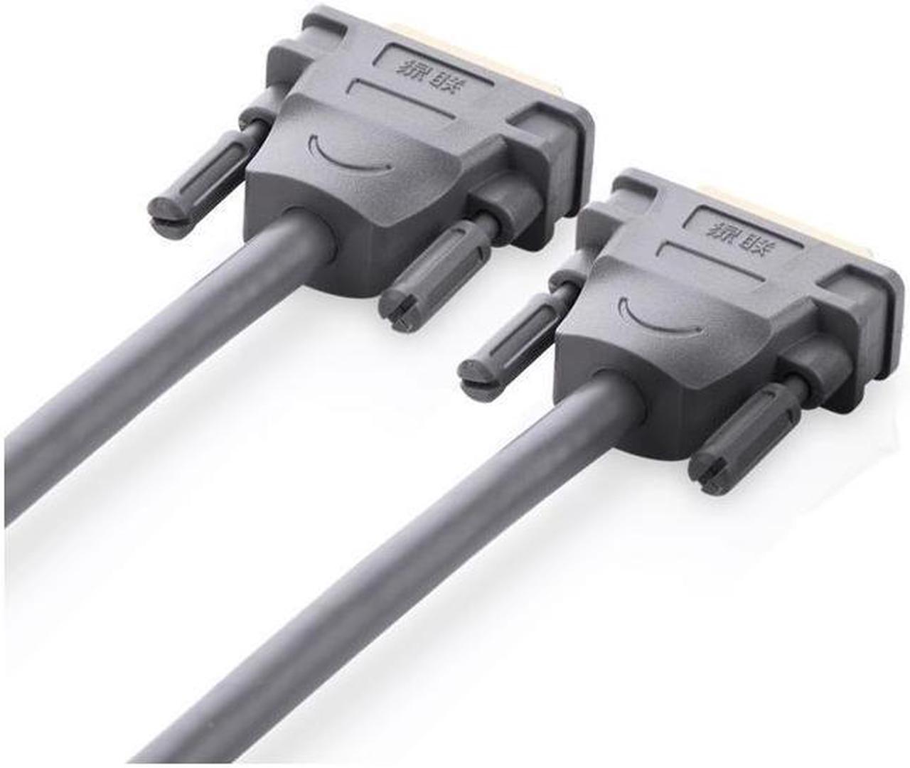 Alt view image 4 of 6 - 6.56ft/2m DVI-D(24+1) male to DVI-D (24+1)male Digital Dual Link Cable 24K gold plated