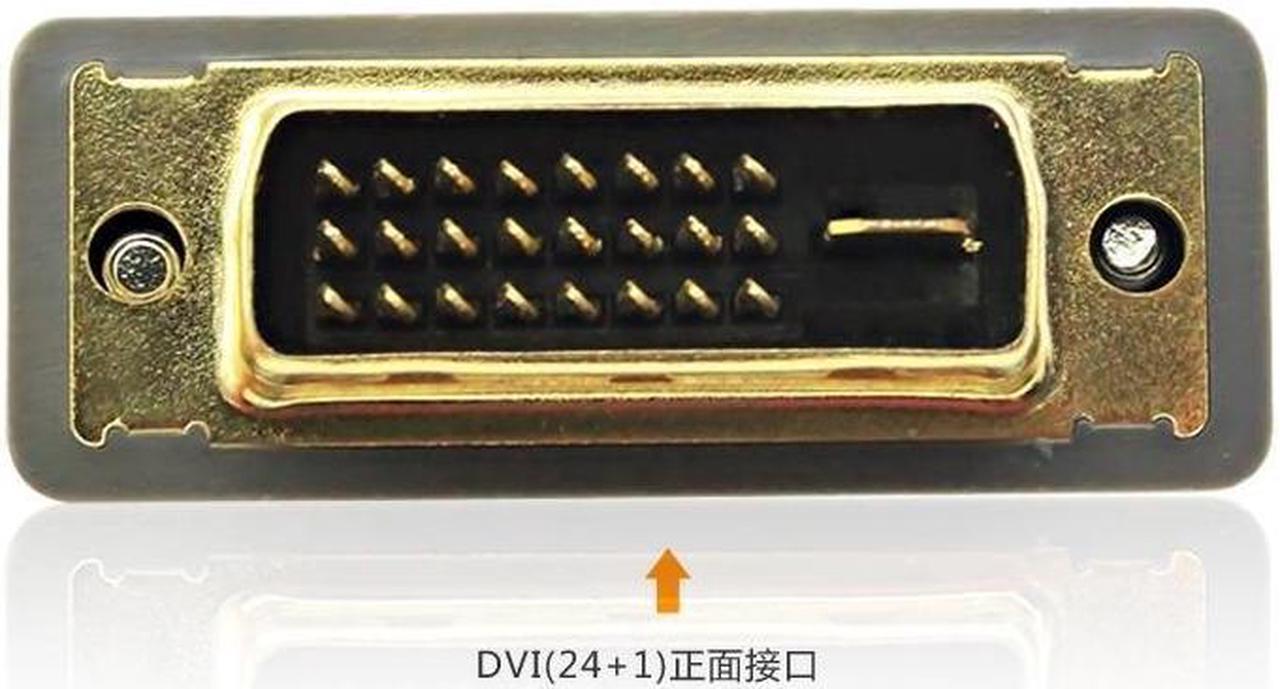 Alt view image 5 of 6 - 6.56ft/2m DVI-D(24+1) male to DVI-D (24+1)male Digital Dual Link Cable 24K gold plated