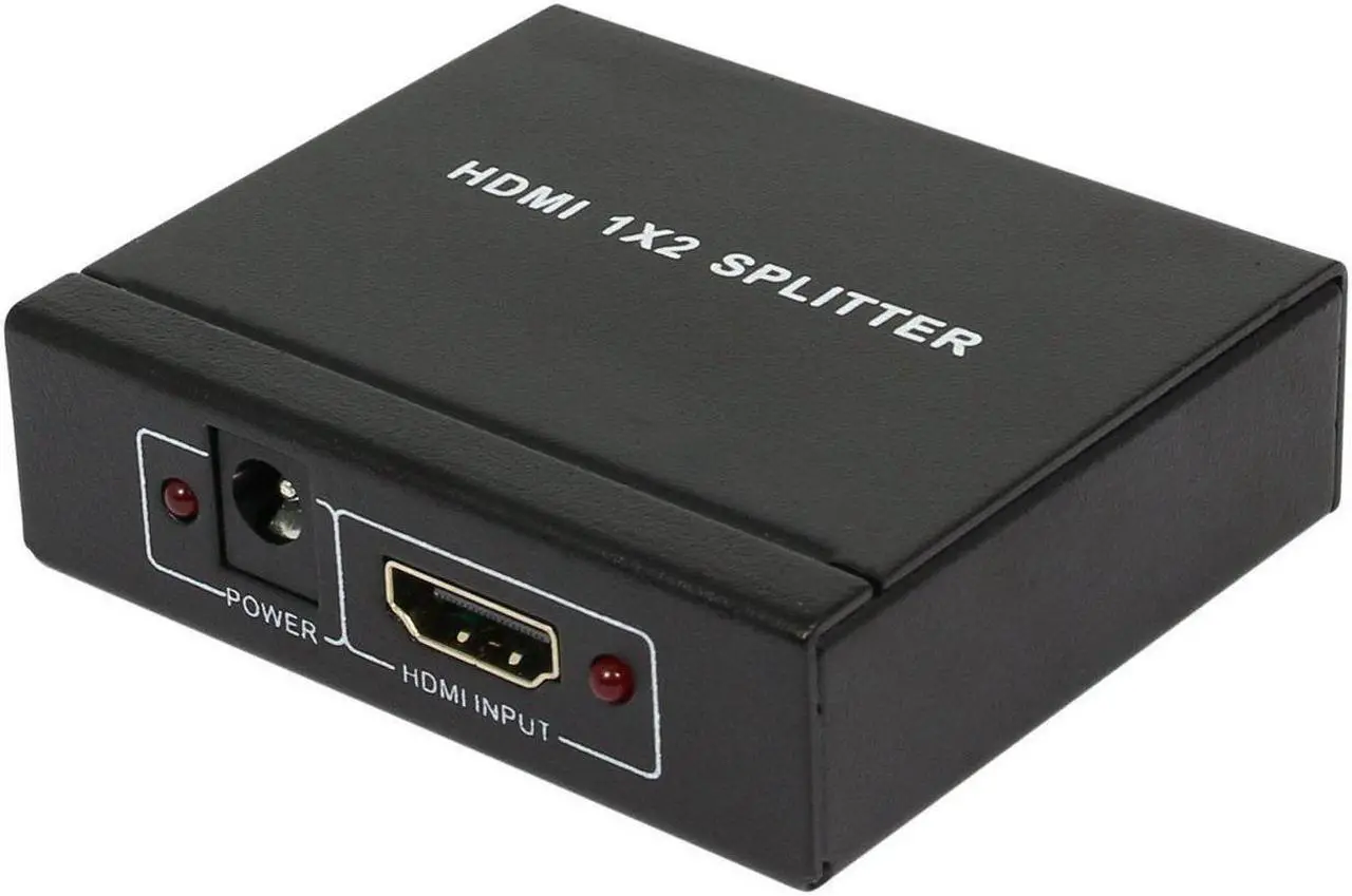 Main image of 2 port 1x2 powered hdmi mini splitter for 1080p & 3d