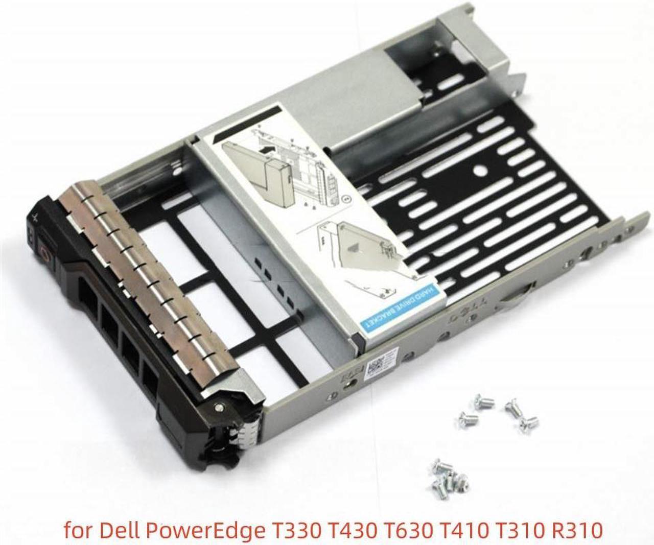 BUCIER 2.5" to 3.5" Hard Drive Adapter for PowerEdge T330 T430 T630 T410 T310 R310 3.5INCH HDD Tray Caddy Bracket