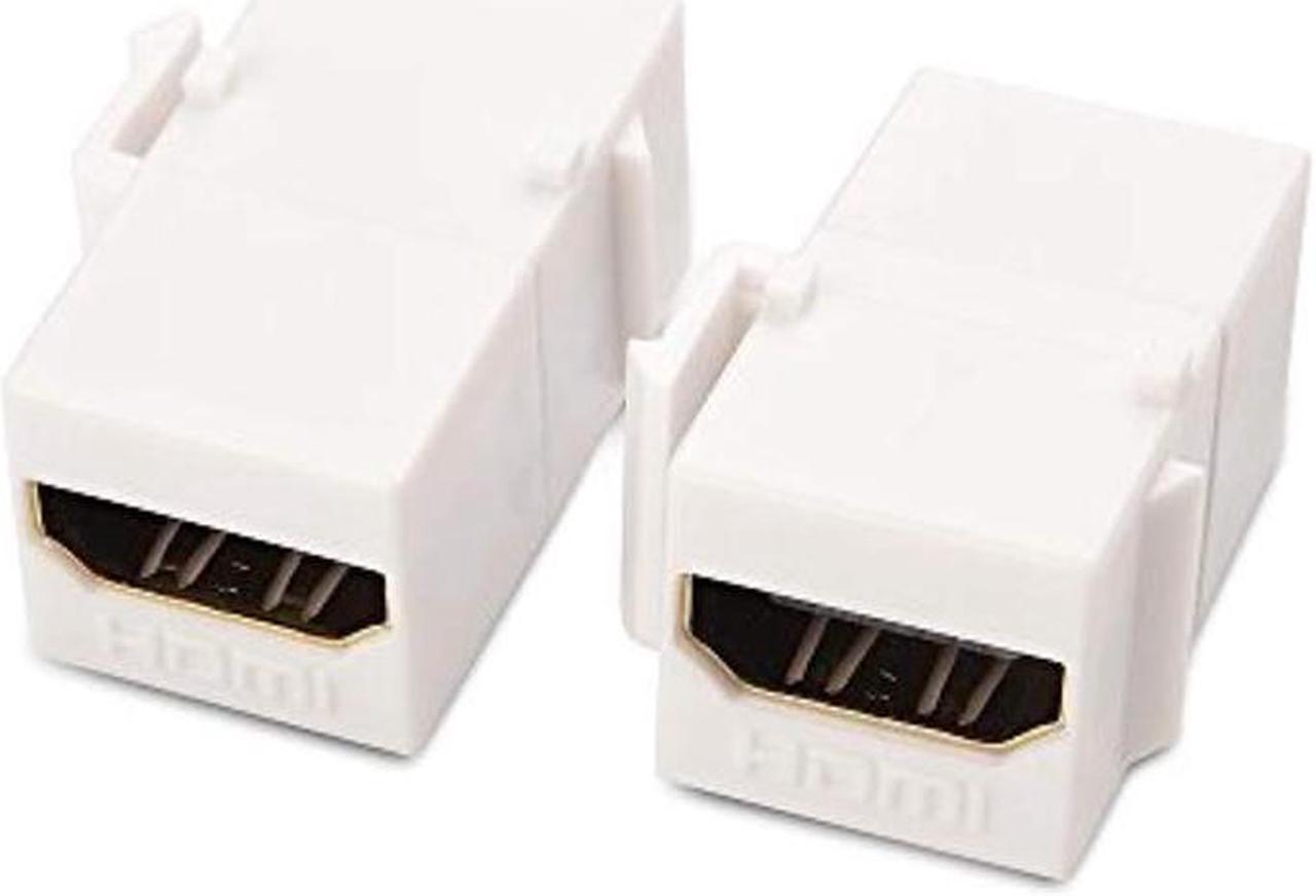 BUCIER (2-pack) gold-plated hdmi keystone jack insert