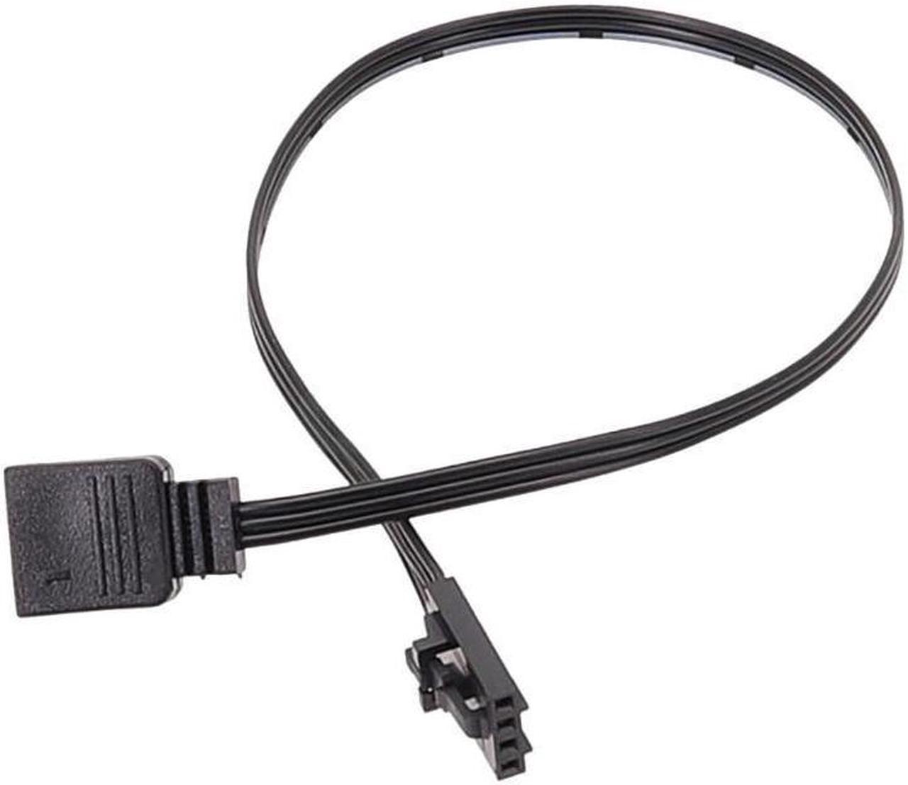 BUCIER for C-orsair-RGB To Standard ARGB 4-Pin 5V Adapter Connector RGB Cable 25cm Extension Cord