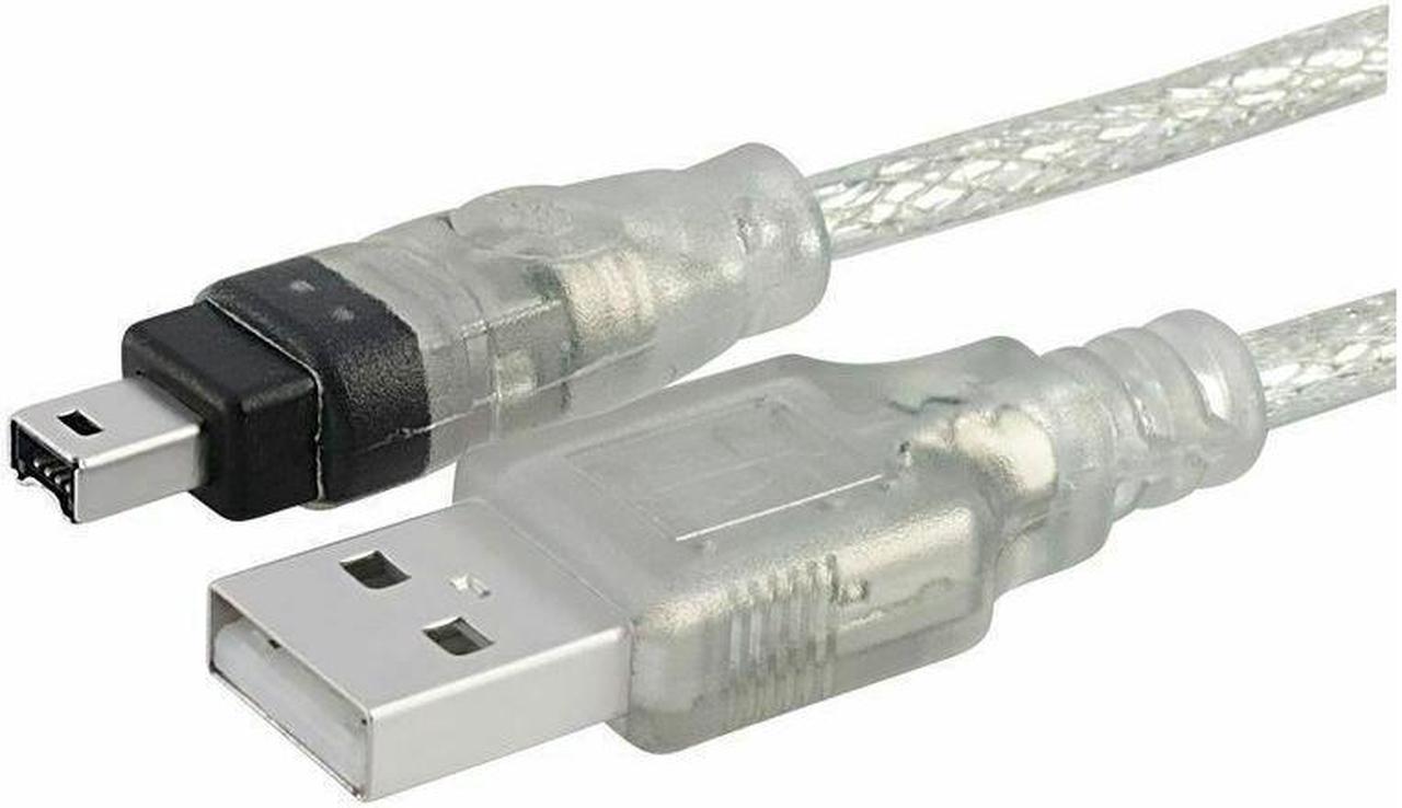 BUCIER New 6ft 1.8m USB To Firewire IEEE 1394 4 Pin iLink Adapter Data Cable