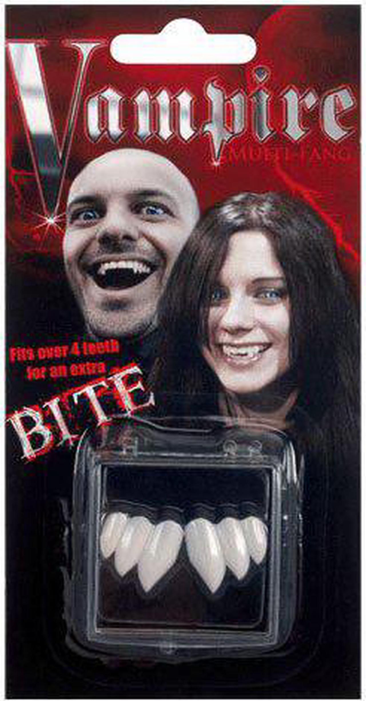 Alt view image 2 of 7 - Billy Bob Teeth 10049 Multi Vampire Fangs Fake Teeth