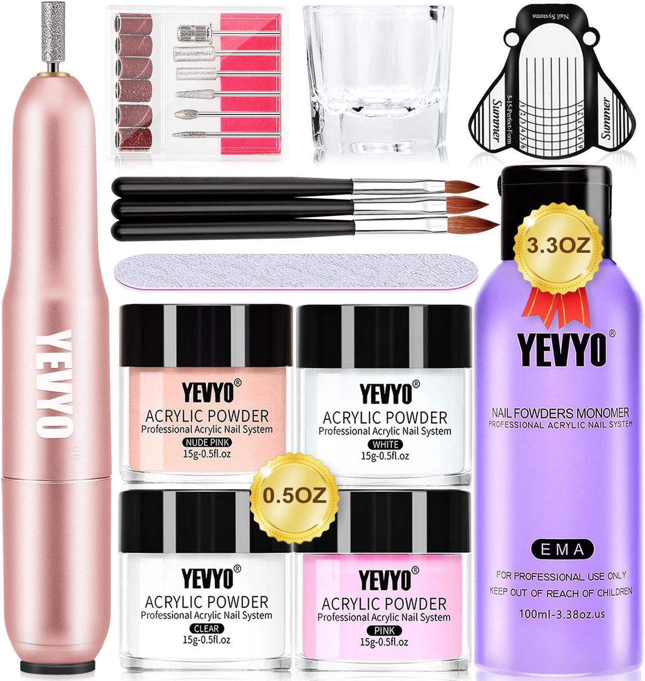 Main image of Acrylic Nail Starter Kit with Drill - Start Your Nail Art Adventure Acrylic Nail Starter Kit with Drill - Begin Your Nail Art Journey Acrylic Nail Kit with Drill - Salon-Quality Nails Made Easy