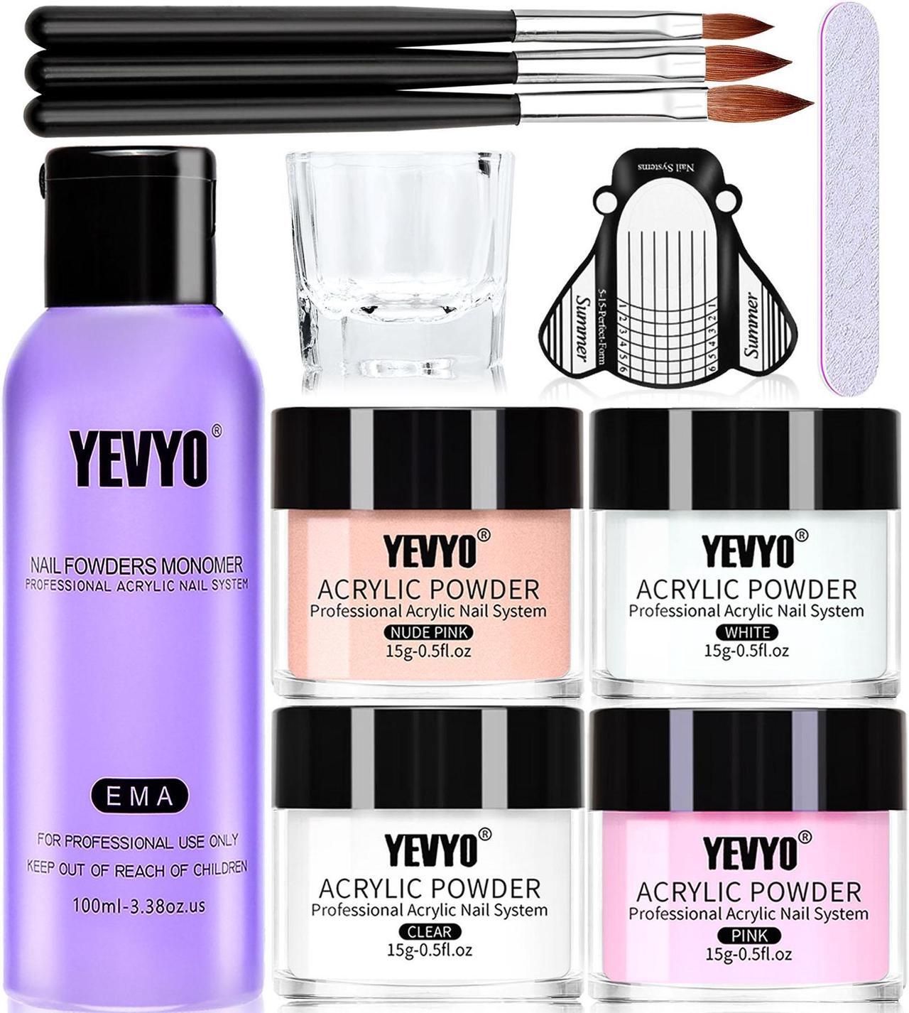 Main image of Acrylic Nail Kit with Everything Included - Perfect for Beginners and Nail Artists Beginner's Nail Kit - Acrylic Set with Practice Hand and High-Quality Tools