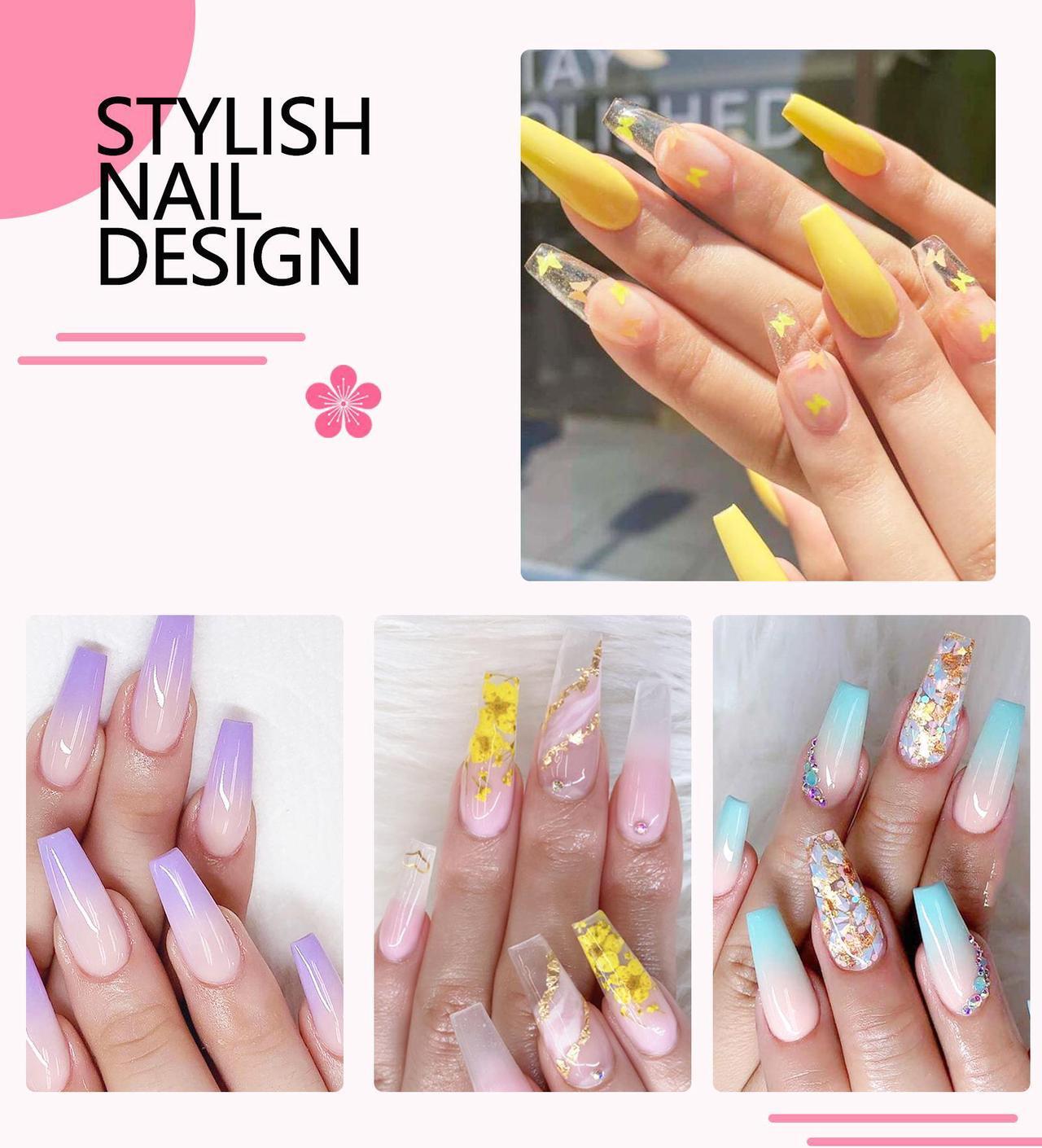 Alt view image 6 of 6 - Acrylic Nail Kit for Beginners - Complete Set with Tools and Accessories All-In-One Nail Kit Set - Professional Acrylic System for Perfecting Nail Art Techniques