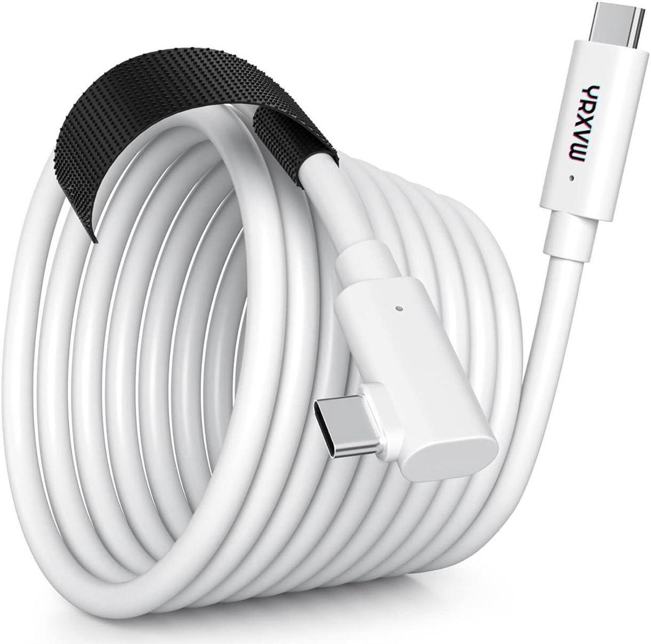 Main image of Link Cable 16FT Compatible with Meta/Oculus Quest 3, Quest 2/Pro, PICO 4 Accessories VR Headsets, Charging Cord and High Speed Data Wire, Charging Cable for Steam Gaming PC (16.4FT)