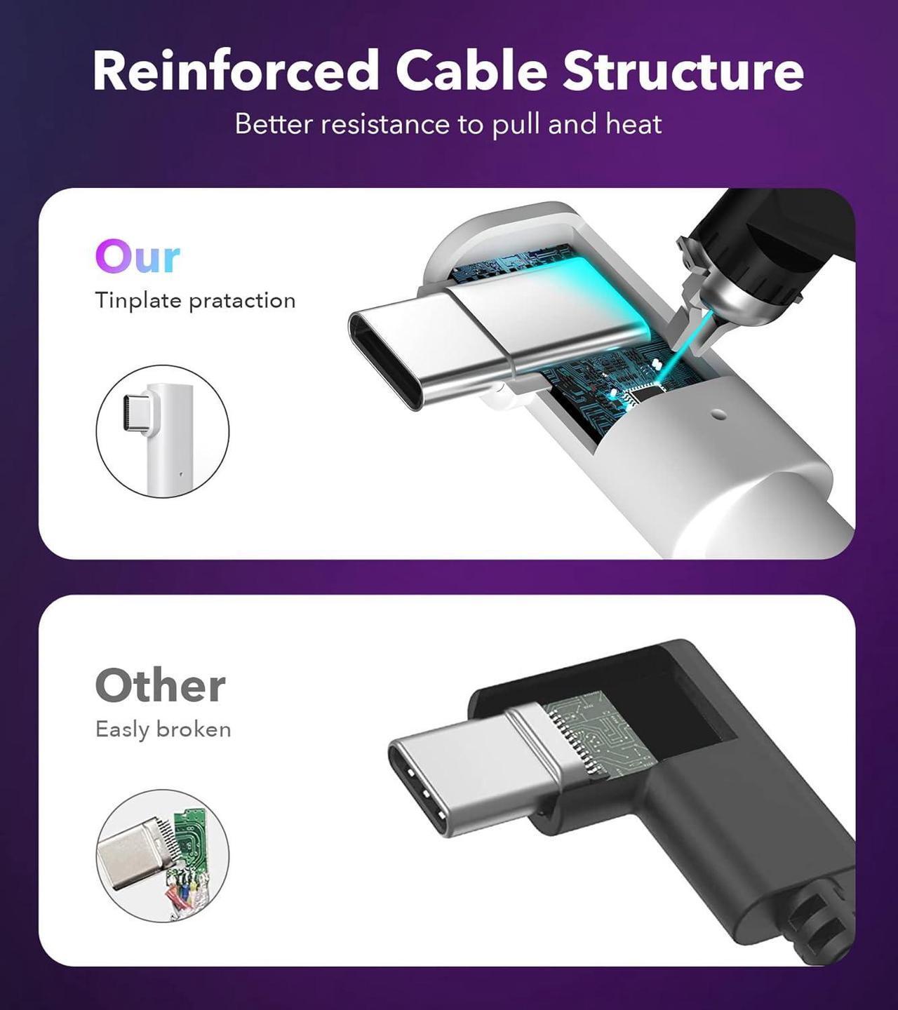 Alt view image 4 of 6 - Link Cable 16FT Compatible with Meta/Oculus Quest 3, Quest 2/Pro, PICO 4 Accessories VR Headsets, Charging Cord and High Speed Data Wire, Charging Cable for Steam Gaming PC (16.4FT)