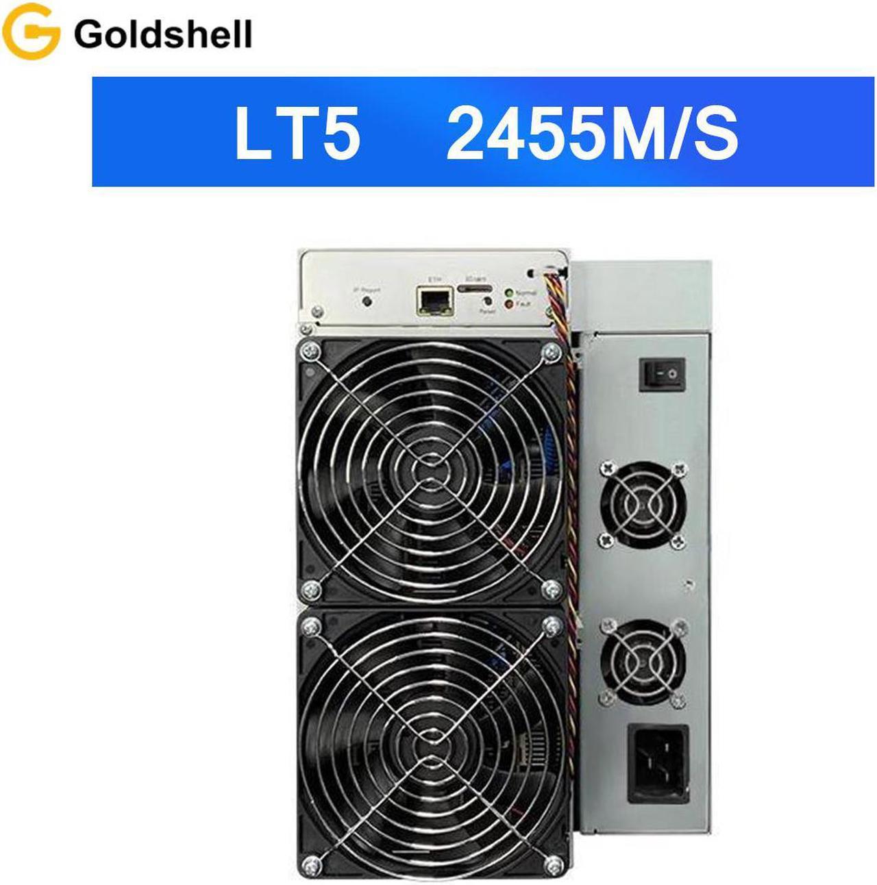 Goldshell LT5 PRO 2455MH/S LTC Scrypt Algorithm Mining Dogecoin & Litecoin(Without Power)