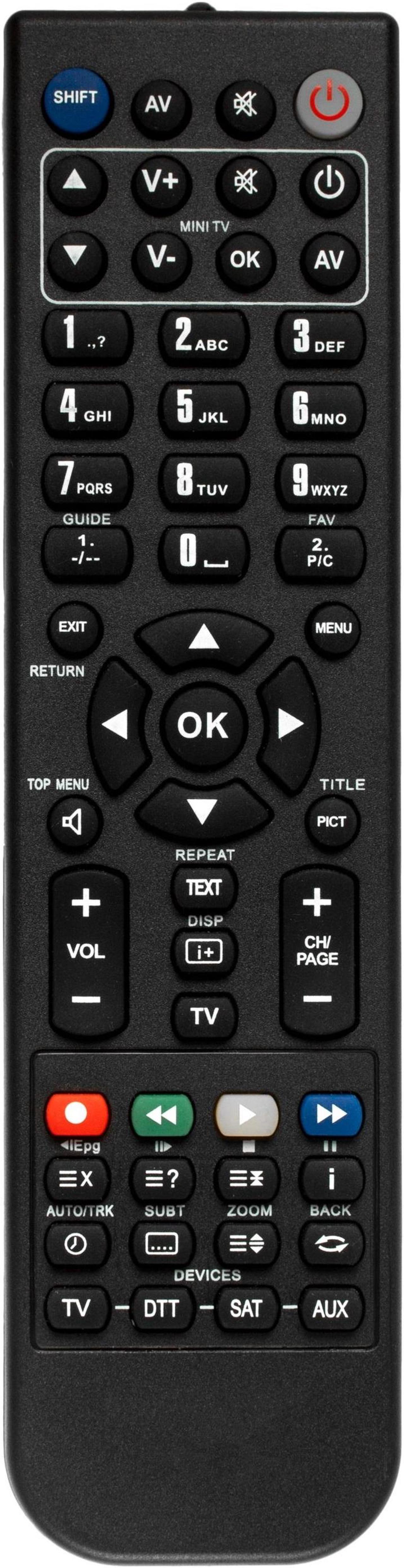Main image of MITSUBISHI L75-A91 L75-A81 LT-46249 LT-52249 remote