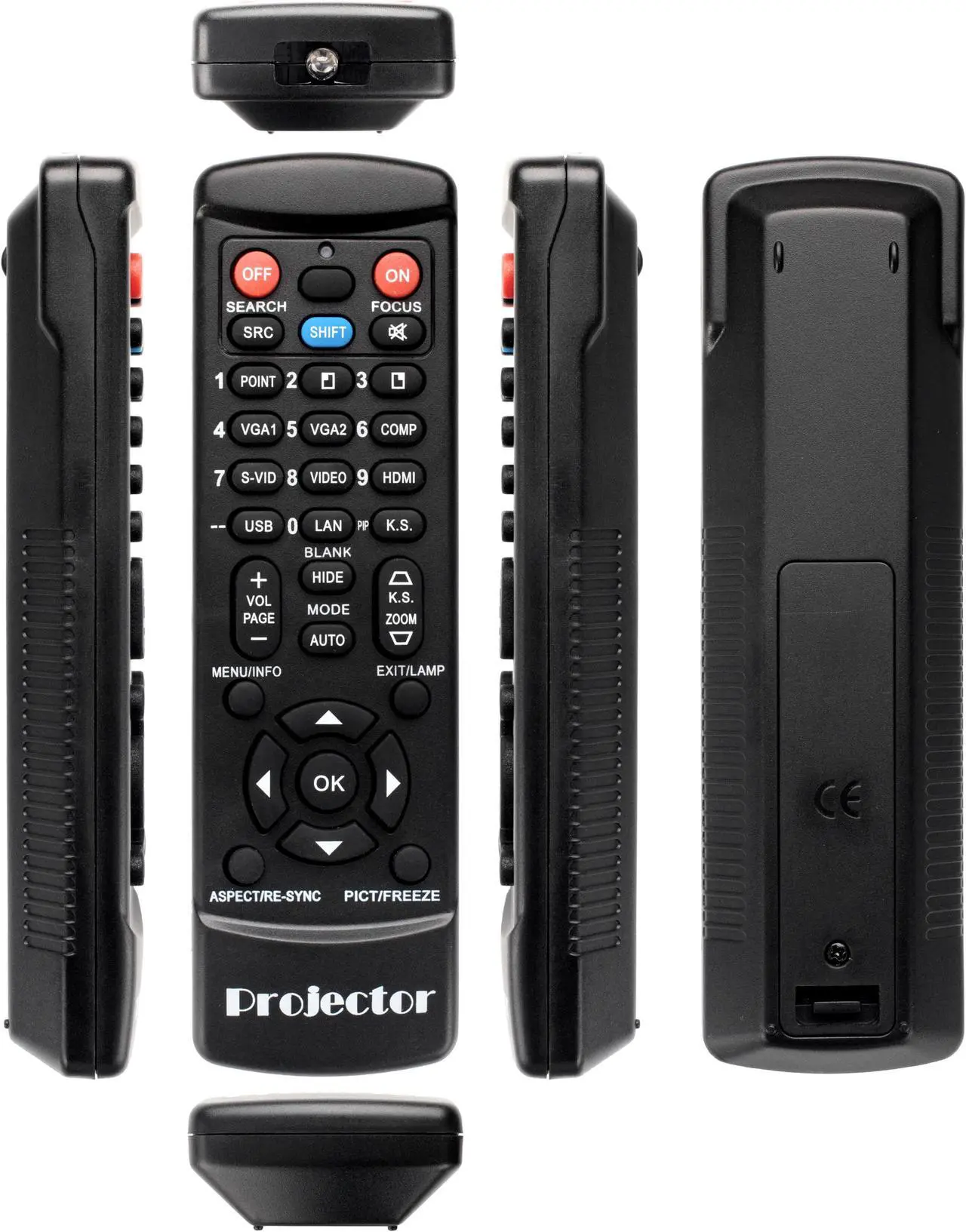 Alt view image 2 of 2 - NEC VT540K, RD369E, 7N900071 remote