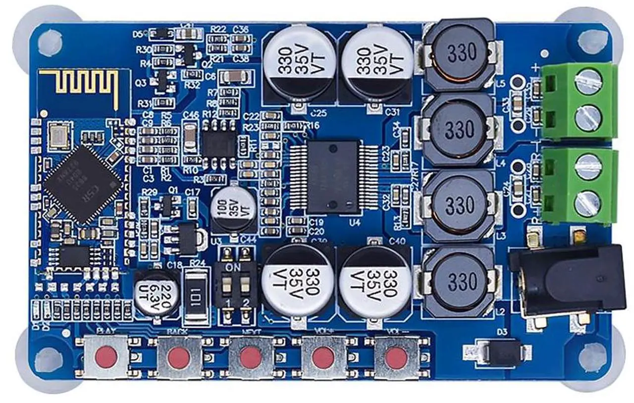 TONYSA TDA7492 50W + 50W Récepteur Audio Carte Amplificateur De Puissance Integree Numerique Csr8635 Bluetooth V40 77780770