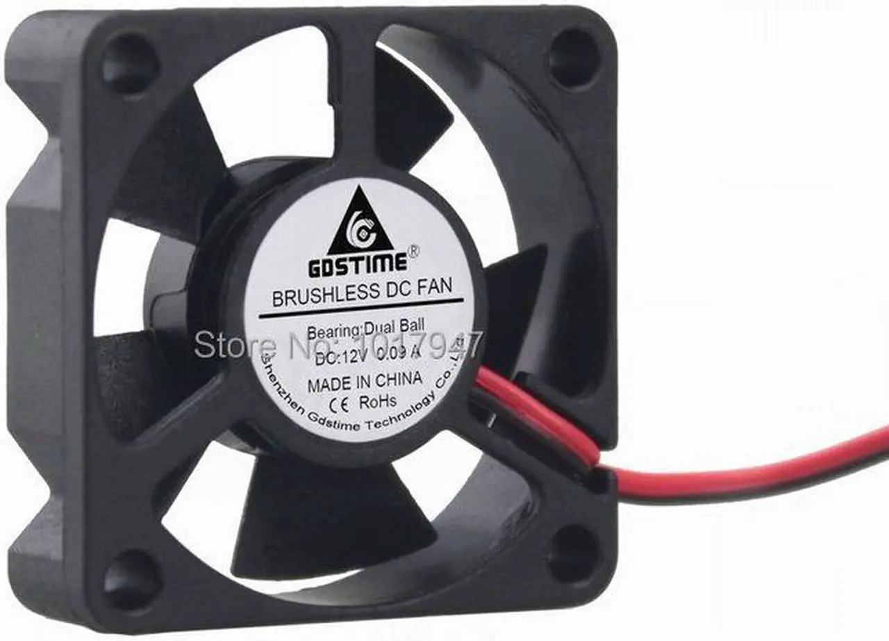 Main image of 5 Pieces lot Gdstime Ball Bearing Cooler Cooling Fan 3CM 35mm x 10mm 3510B