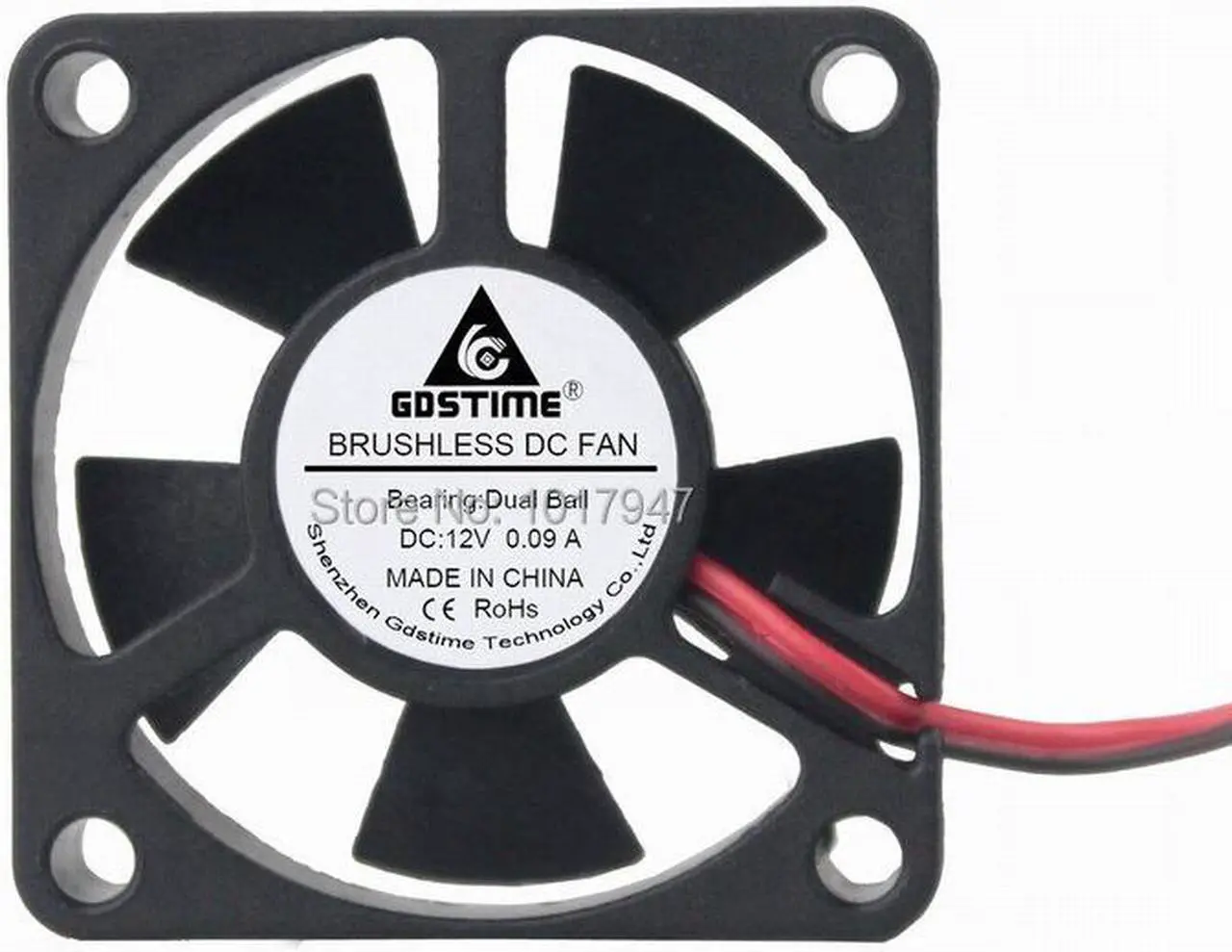 Alt view image 2 of 5 - 5 Pieces lot Gdstime Ball Bearing Cooler Cooling Fan 3CM 35mm x 10mm 3510B