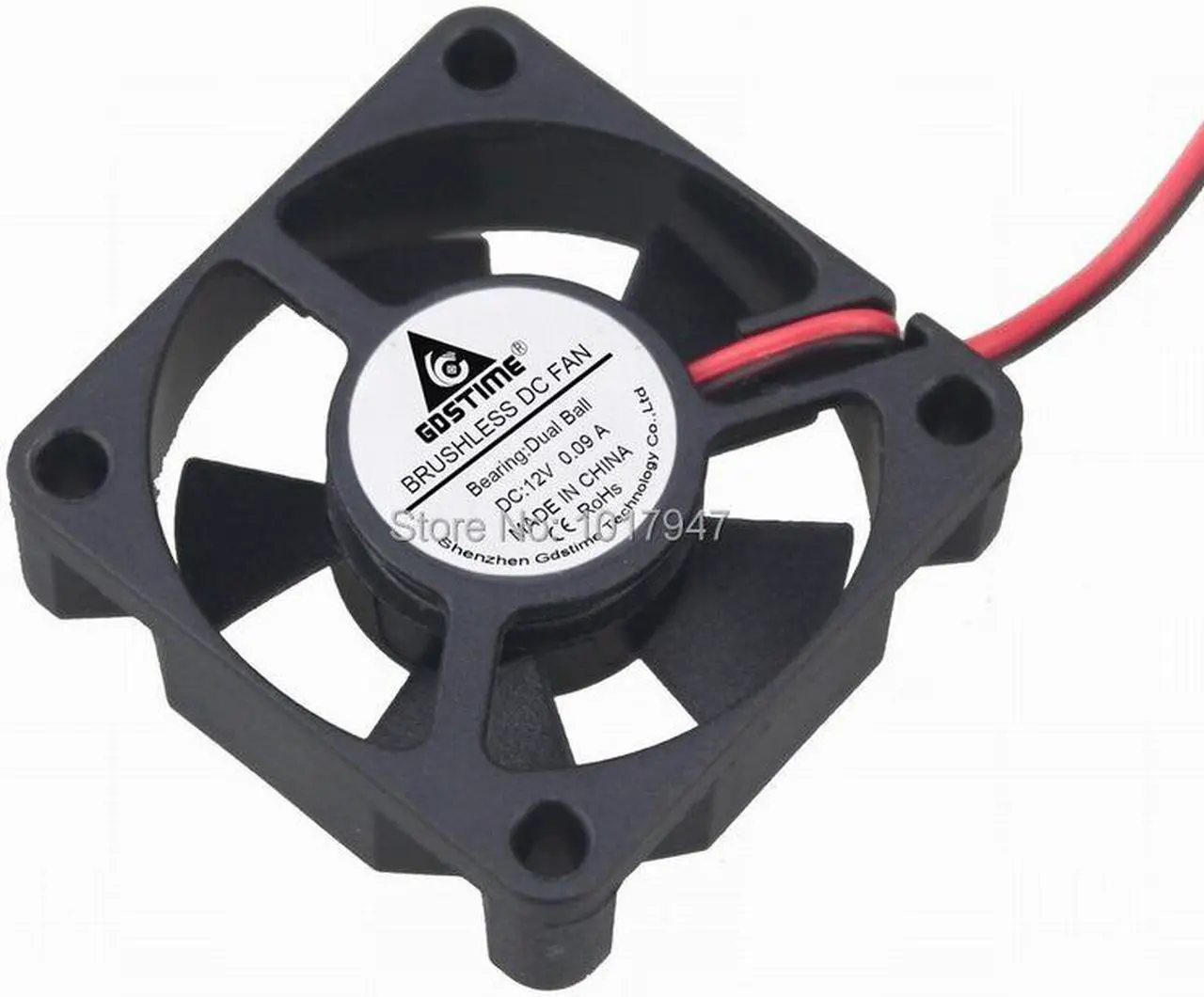 Alt view image 5 of 5 - 5 Pieces lot Gdstime Ball Bearing Cooler Cooling Fan 3CM 35mm x 10mm 3510B