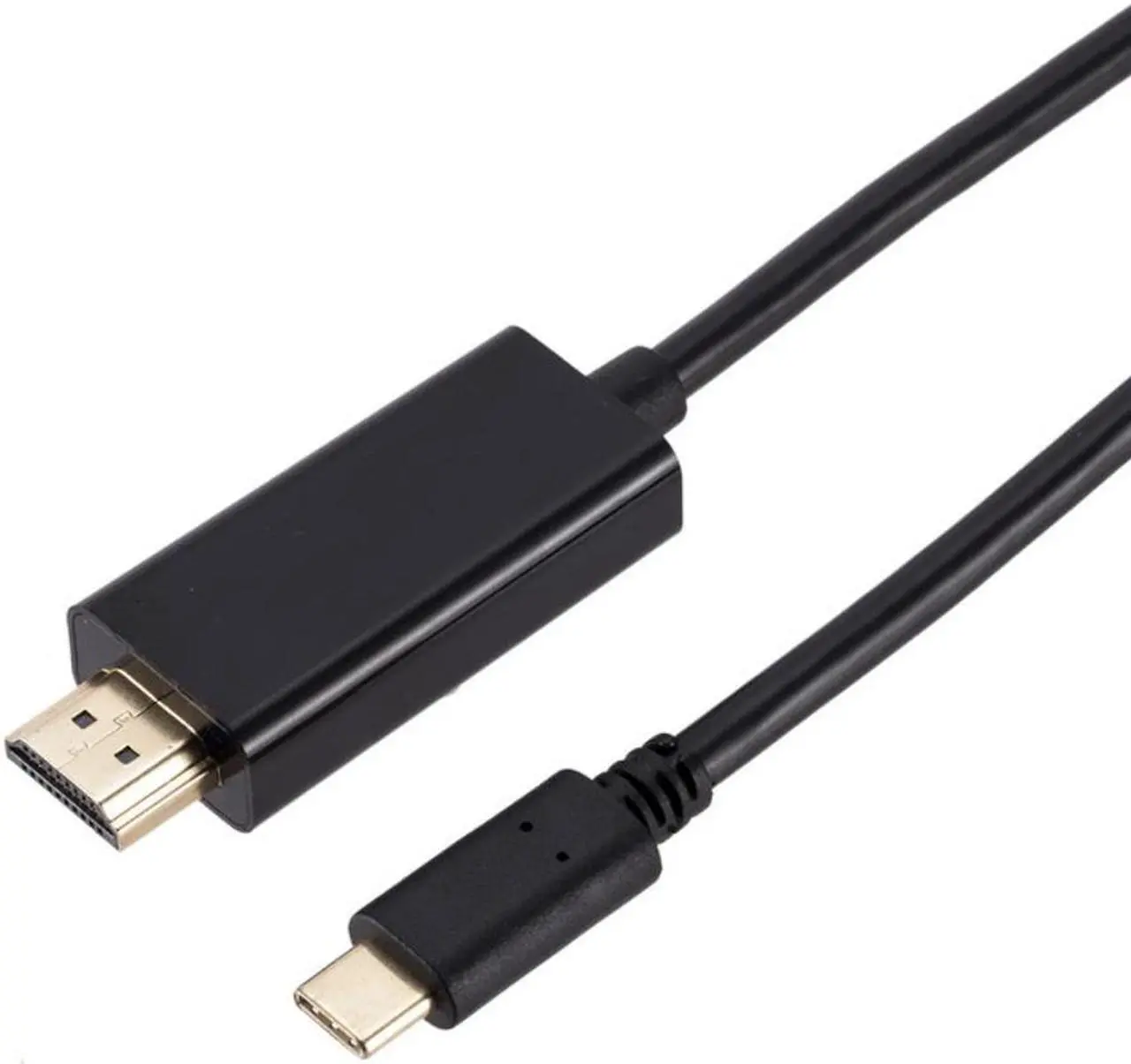 Alt view image 6 of 6 - USB 3.1 Usb C To HDMI-compatible 4K Adapter Cable 1.8M Type C To HDMI-compatible Cable for MacBook Samsung
