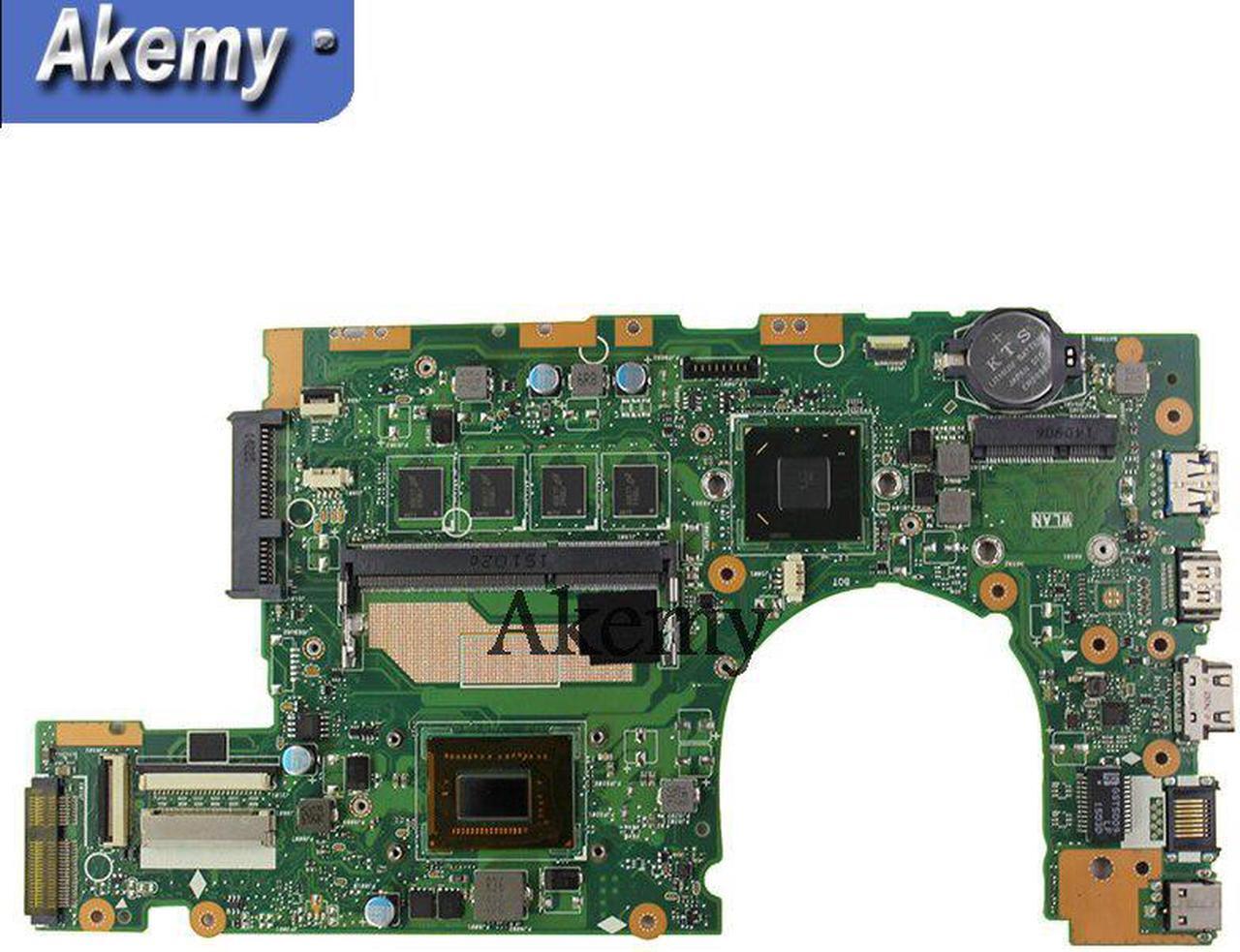 Alt view image 2 of 5 - Akemy S400CA Laptop motherboard for ASUS S400CA S500CA S400C S500C S400 S500 Test mainboard 4G RAM 1007/2117U CPU