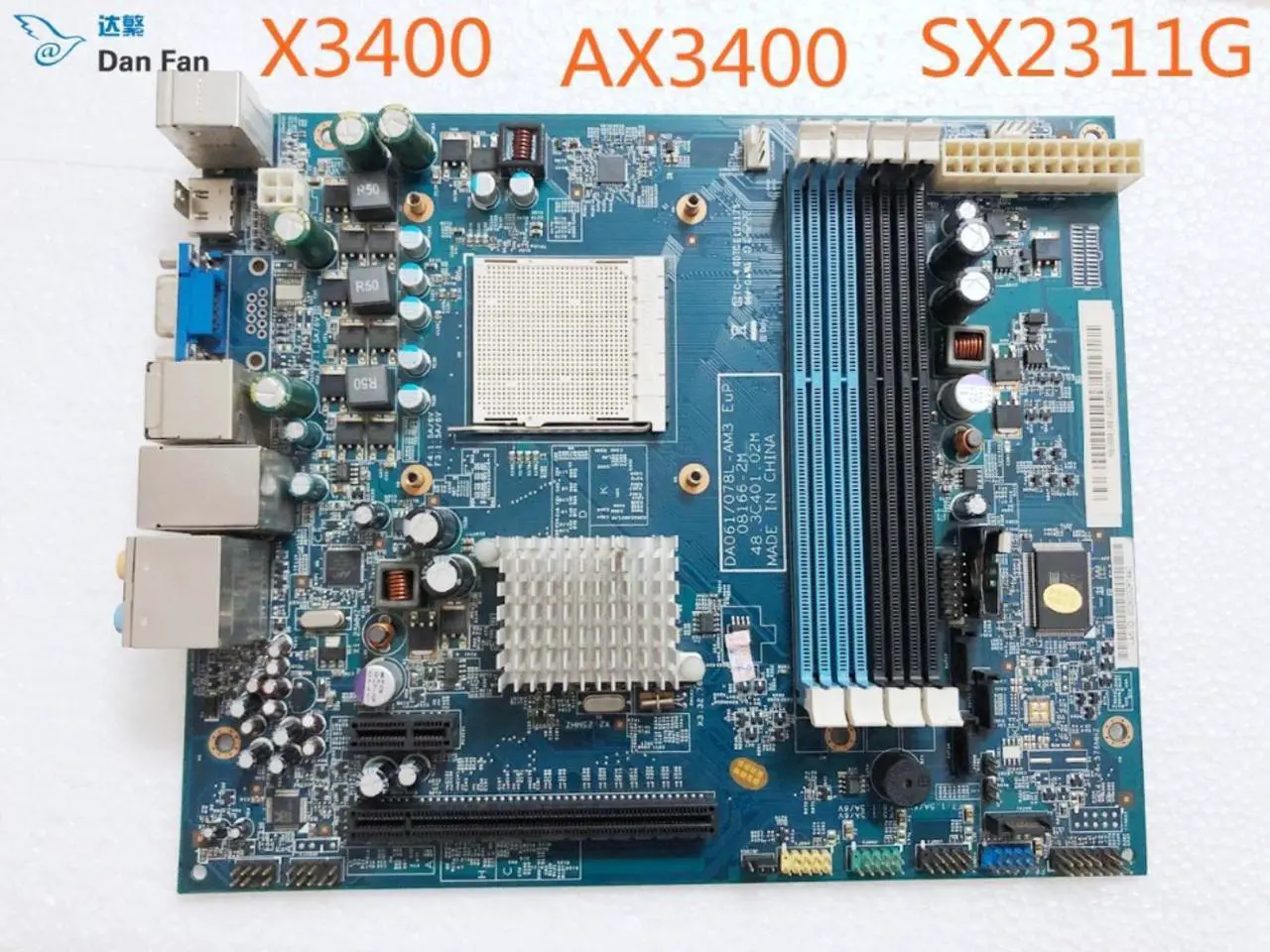 Main image of DA061/-078L-AM3 DDR3 Desktop Motherboard For gateway ACER SX2311 X3400 AX3400 X5400 Motherboard 08166-2M 48.3C401.02M