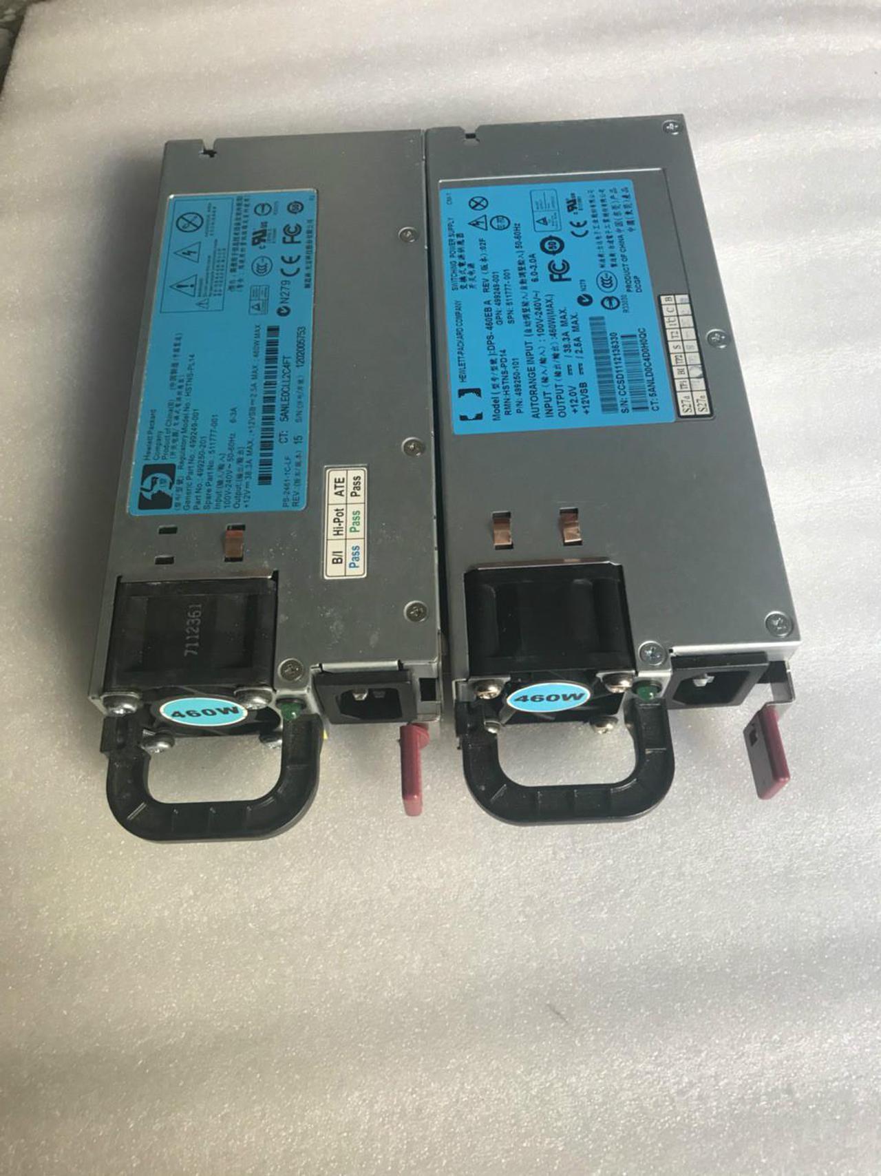 Main image of For HP 380G6/G7 360G6/G7 460W hot-swappable power supply 511777-001 499249-001