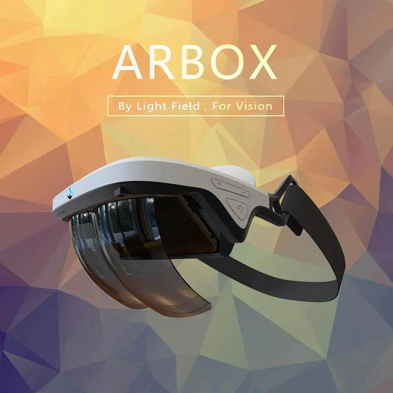 Alt view image 2 of 5 - AR Headset, Smart AR Glasses 3D Video Augmented Reality VR Headset Glasses for iPhone & Android 3D Videos and Games