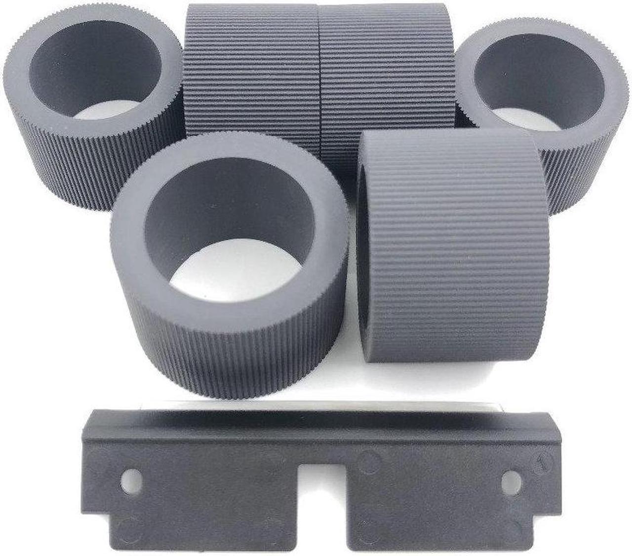 Alt view image 3 of 3 - 5SET 142-8101 KO-3000-0001 Feeder Pickup Roller + Pre Separation Pad for Kodak i2900 i3000 i3200 i3250 i3300 i3400 i3450 i3500