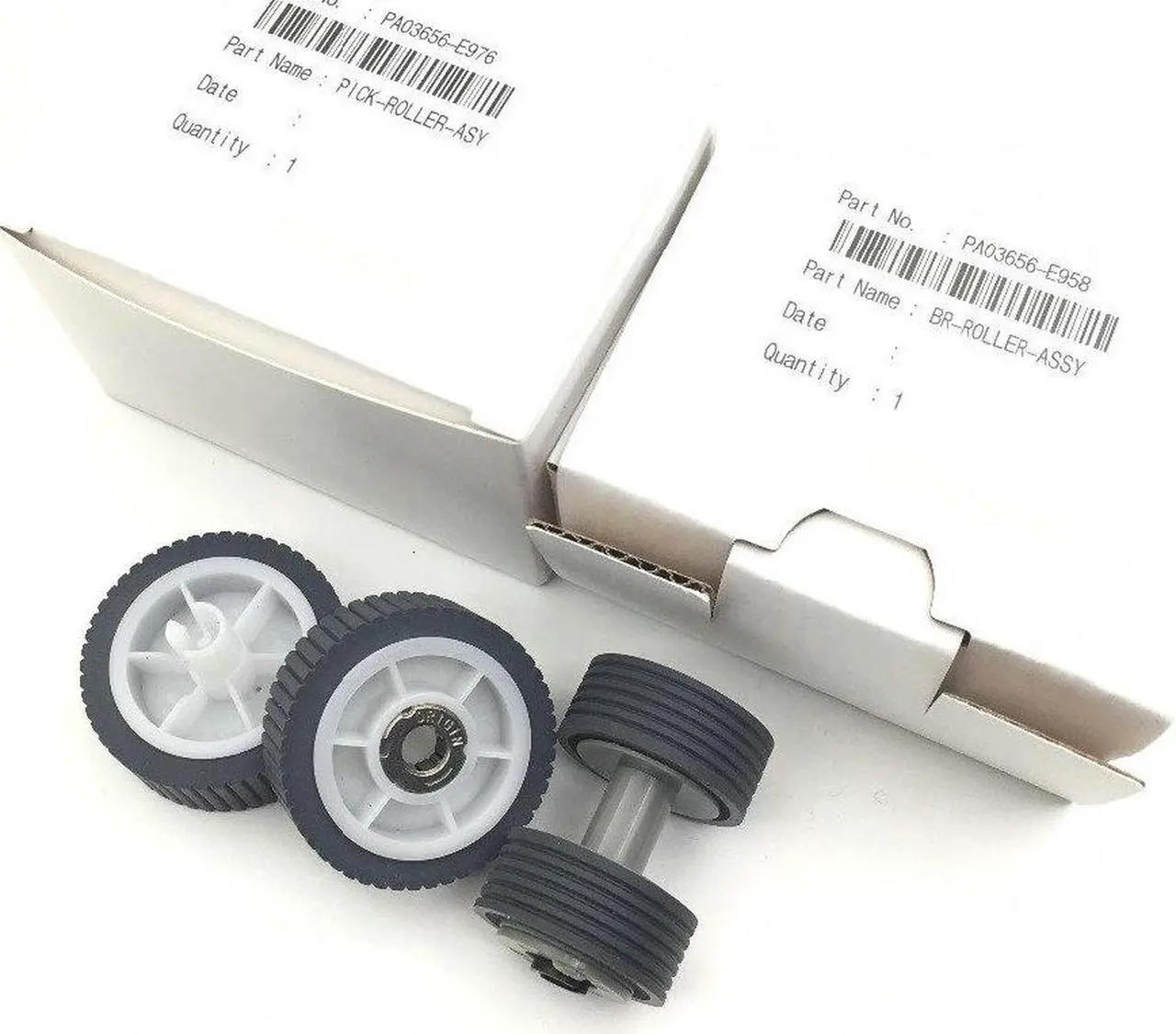 Alt view image 3 of 3 - 10SET PA03656-0001 PA03656-E958 PA03656-E976 Brake Roller Pick Roller Pickup for Fujitsu ScanSnap iX500 iX1500 iX1400 iX1600