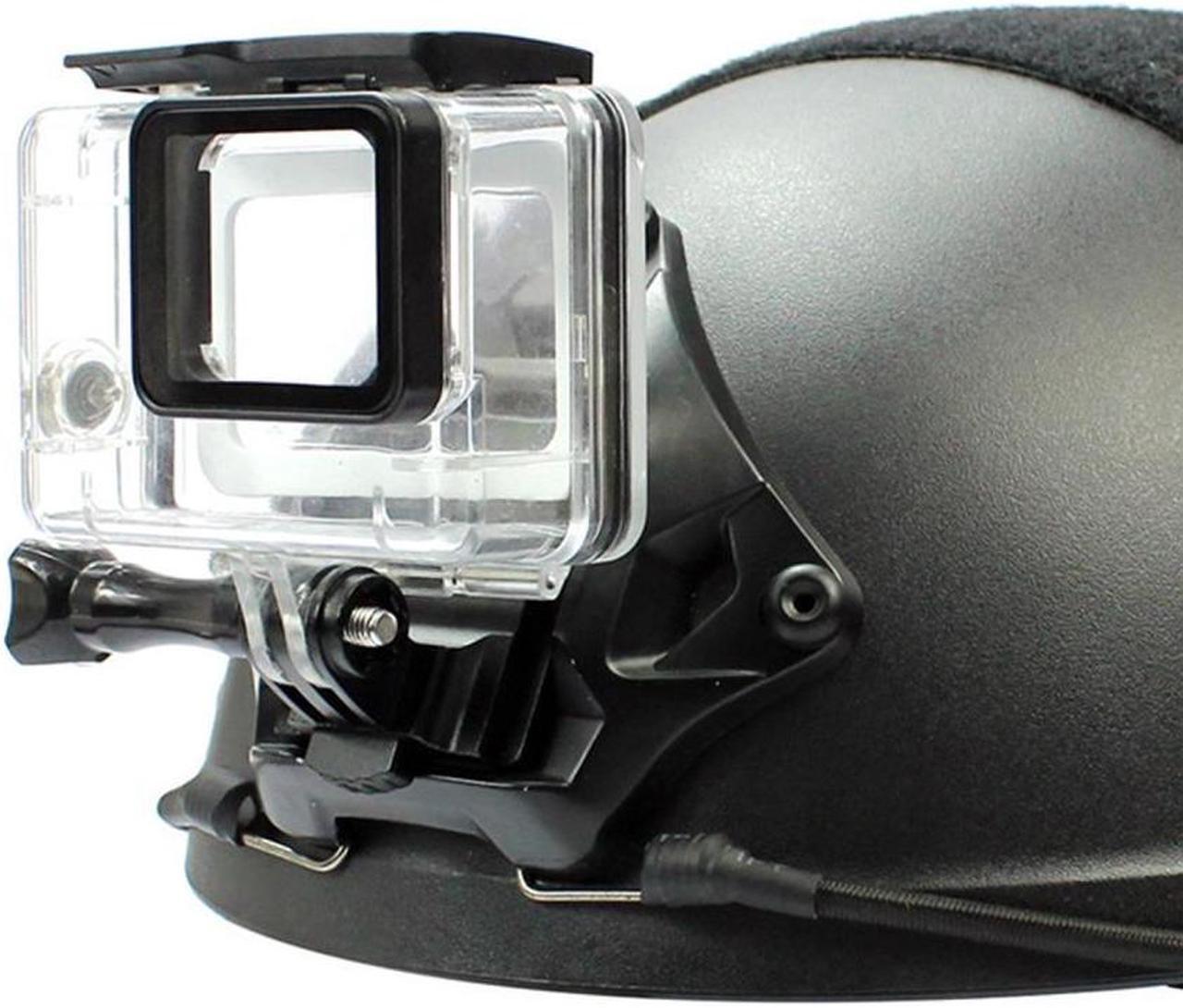 Alt view image 3 of 4 - Metal Action Camera Helmet Holder Quick Release Fixing Mount Clip for Gopro Hero