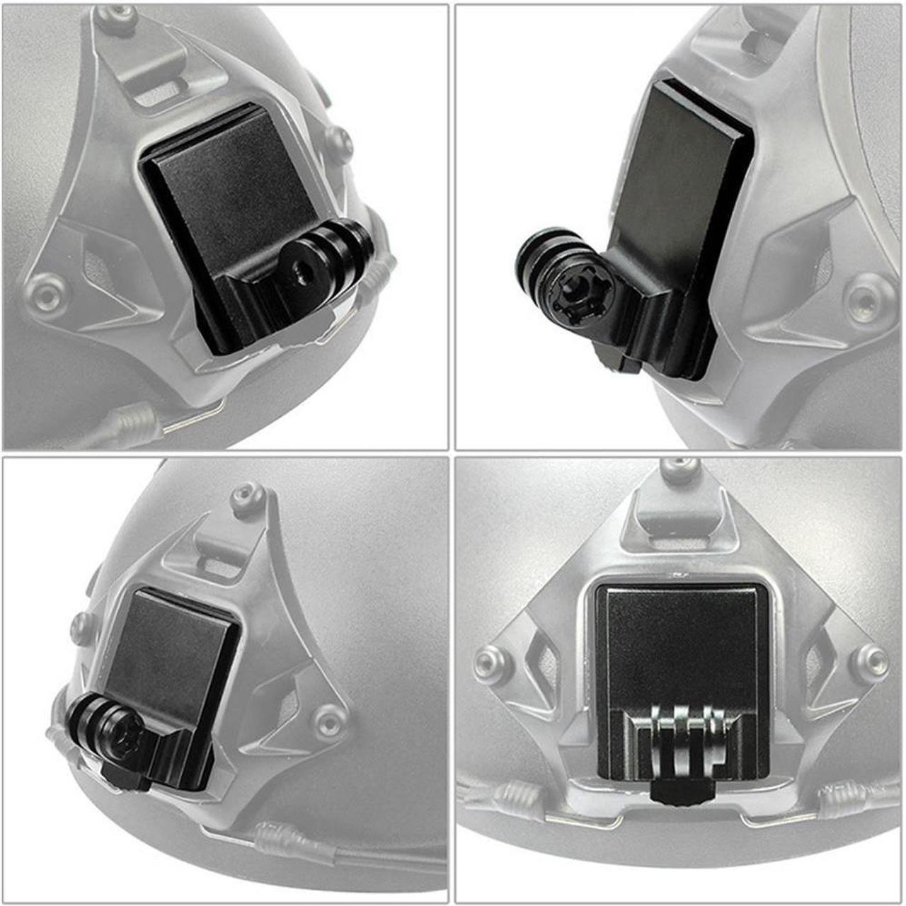Main image of Metal Action Camera Helmet Holder Quick Release Fixing Mount Clip for Gopro Hero