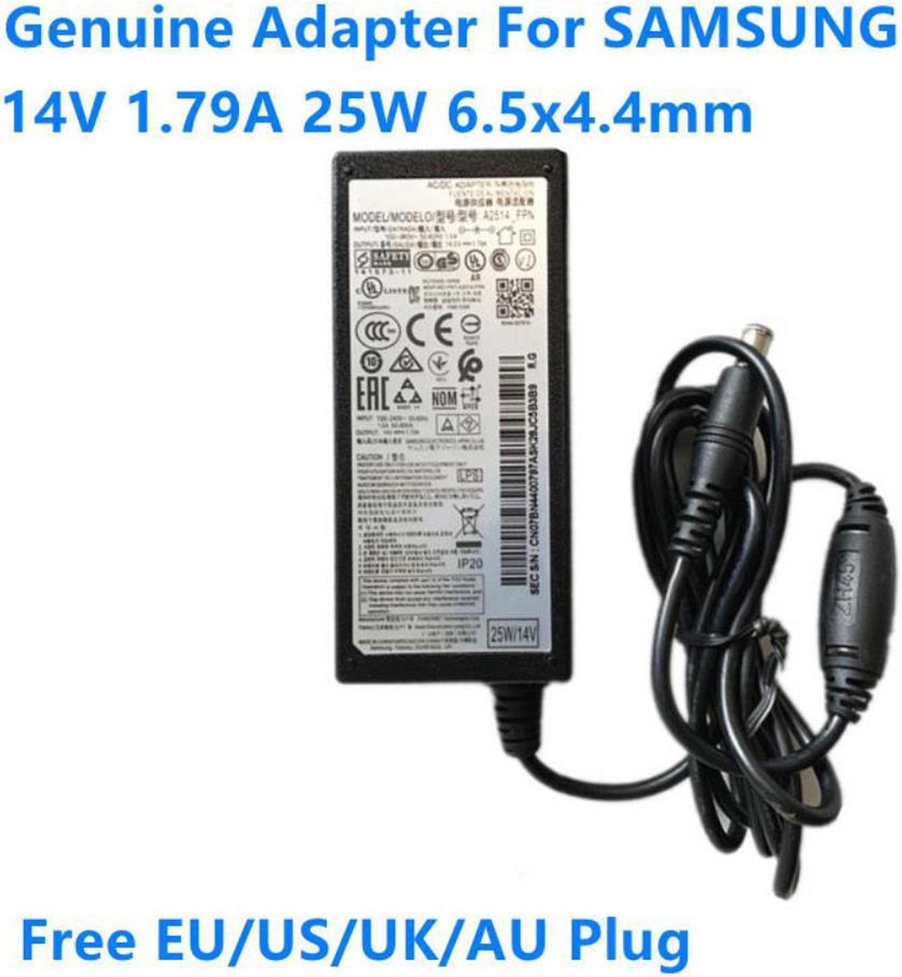Main image of 14V 1.786A 1.79A 25W A2514_DSM A2514_FPN AC Adapter For SAMSUNG HW-F450 S24D300H S22C S23C S24C S27C LCD Monitor Charger