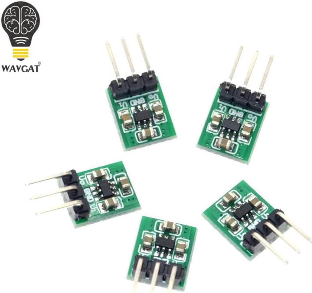 Main image of 5pcs WAVGAT mini 1.8V 3V 3.7V 5V to 3.3V Boost & Buck Low Noise Regulated Charge Pump 2 in 1 DC/DC Converter
