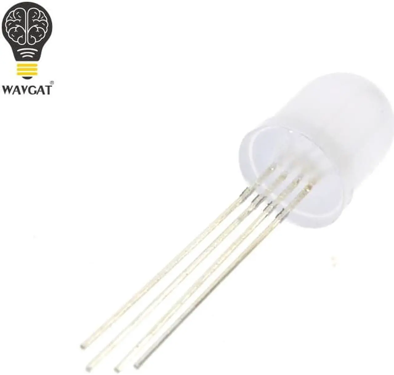 Alt view image 3 of 3 - 20PCS 10mm Full colors Diffused RGB LED Common Cathode 20mA 3 Colors Red Green Blue 4 Pin 10 mm Light-Emitting Diode LED Lamp