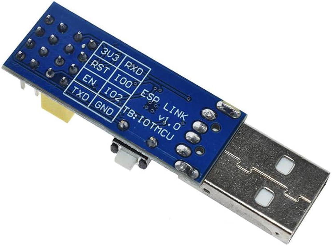 Alt view image 3 of 3 - ESP8266 ESP-01 ESP-01S WIFI module downloader ESP LINK v1.0