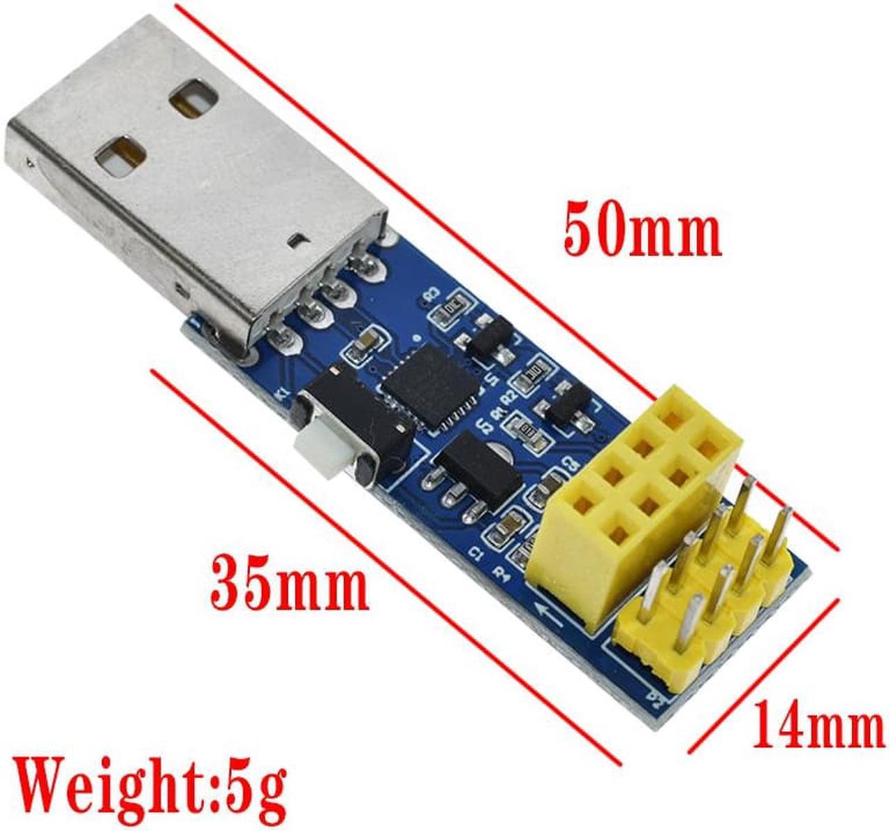 Alt view image 2 of 3 - ESP8266 ESP-01 ESP-01S WIFI module downloader ESP LINK v1.0