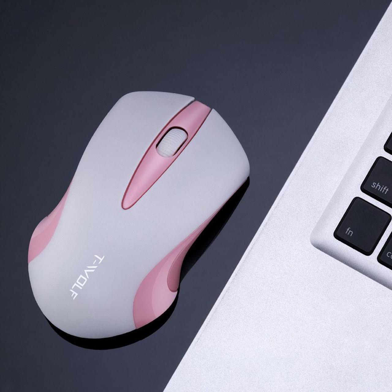 Alt view image 5 of 6 - WEIHE Wireless Mouse USB Interface Gaming Mice Ergonomic Hand Grips For Office Travel Gamer Desk Laptop Gaming Mouse