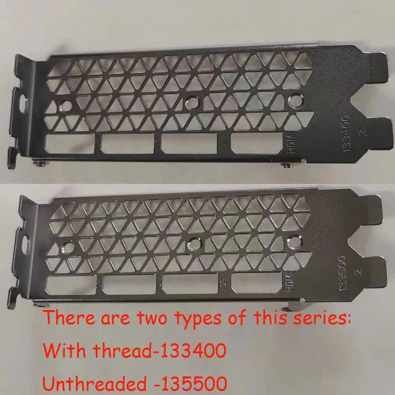 Main image of 1Pcs For Lenove Dell Zotac RTX3060Ti RTX3070 RTX3080 RTX3090 Series Graphic Card I/O Shield Back Plate BackPlate Blende Bracket