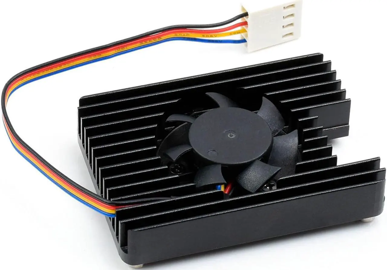 Main image of Dedicated All-in-One 3007 Cooling Fan for Raspberry Pi Compute Module 4 (CM4),PWM Speed Adjustable Low Noise More Convenient, with Thermal Tapes