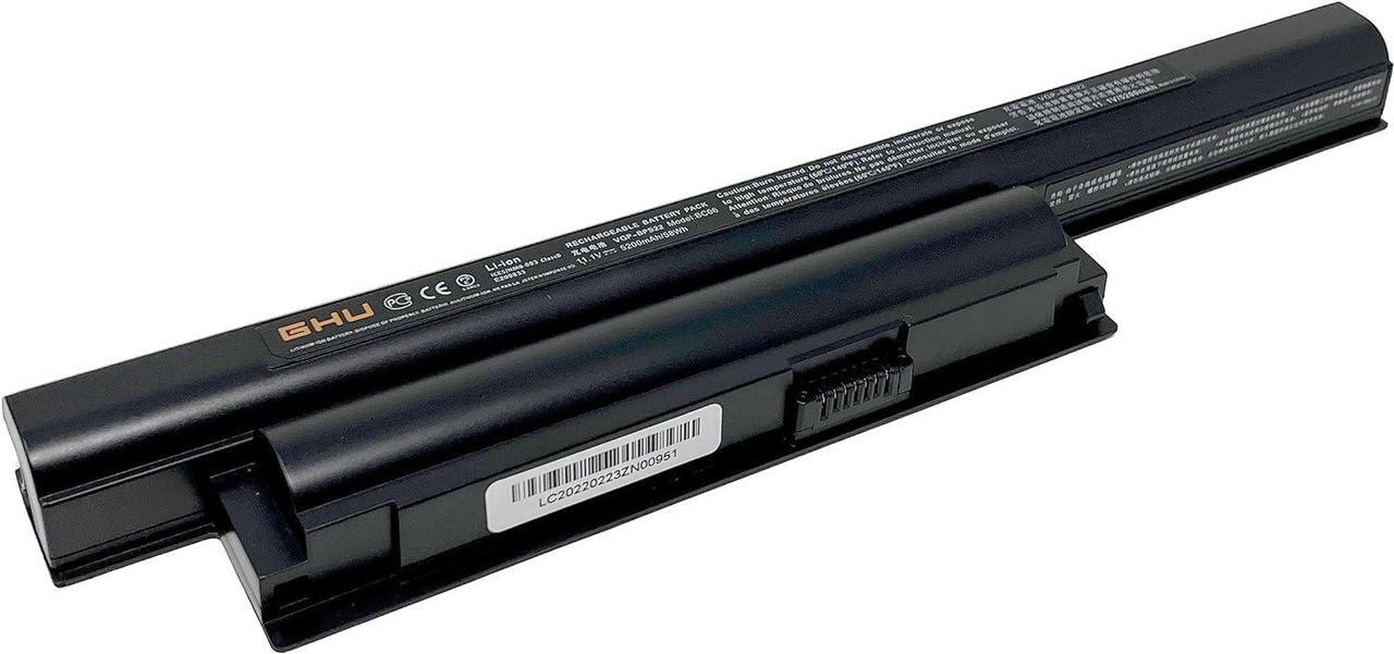Alt view image 2 of 7 - GHU New Battery 58 WH Replacement for VGP-BPS22 BPS22 VGP-BPS22A VGP-BPL22 VGP-BPS22/A Compatible for Selected Sony VAIO Notebook Battery 6-Cell 5200mAh 58Wh