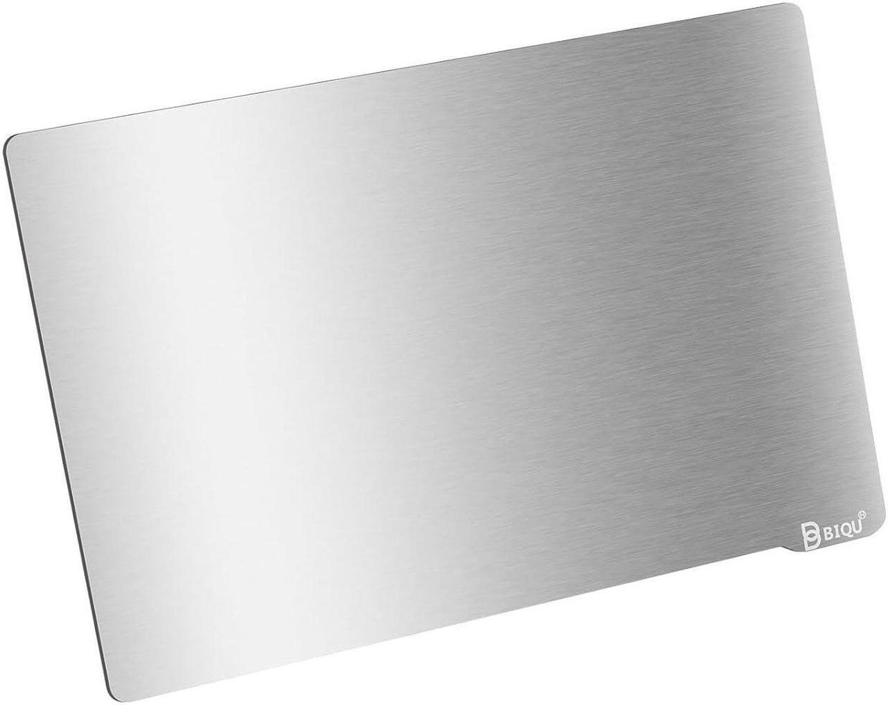 Alt view image 6 of 7 - BIQU Resin Build Plate+Magnetic Sheet,202X128mm Resin Flexible Steel Plate Flex Bed for Anycubic Mono X,Anycubic Photon X,Smart kumitsu KL9 3D Printer(8x5inch),Sliver