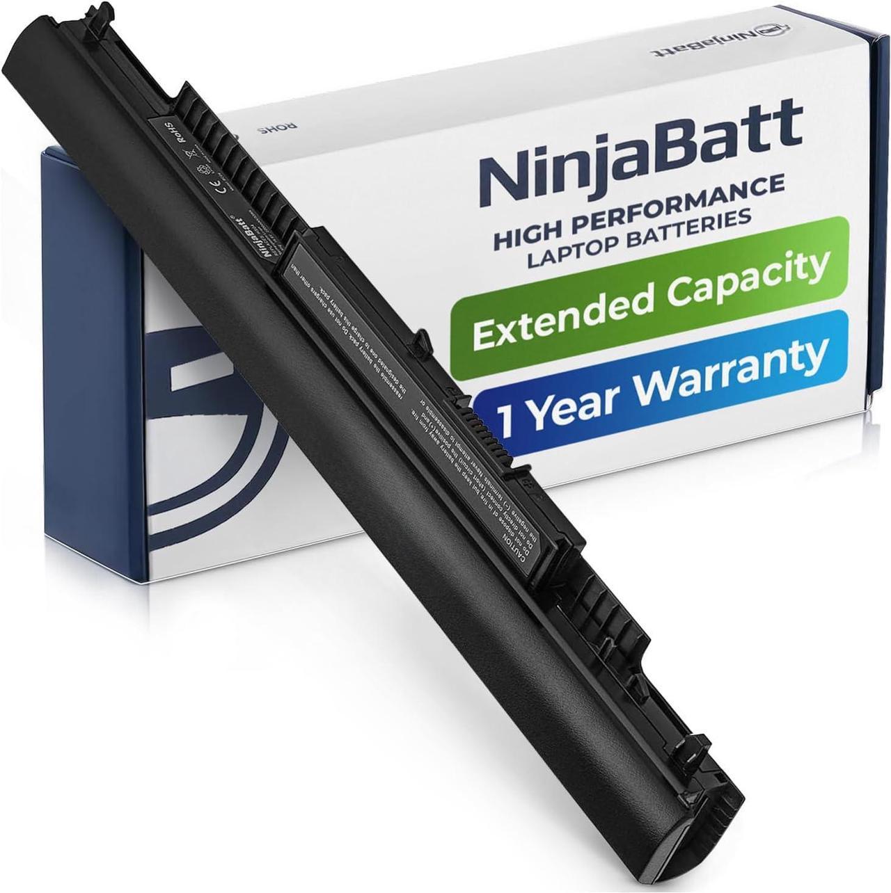 NinjaBatt 807957-001 HP Battery for HS04 HS03 807956-001 807611-421 HSTNN-LB6U Notebook 15-AY039WM TPN-I119 G4/G5 240 245 246 250 256 - High Performance