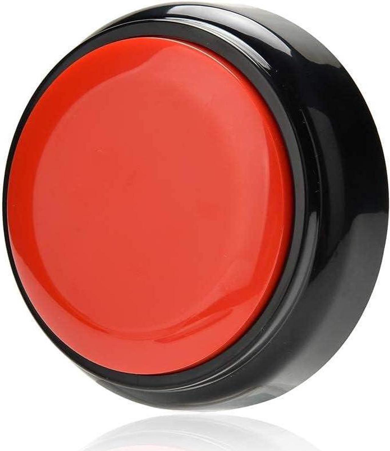 Main image of Recordable Easy Button Sound Button Voice Recording Talking Button 30 Second Custom Recordable Talking Button for Dogs to Communicate Answer Buzzer