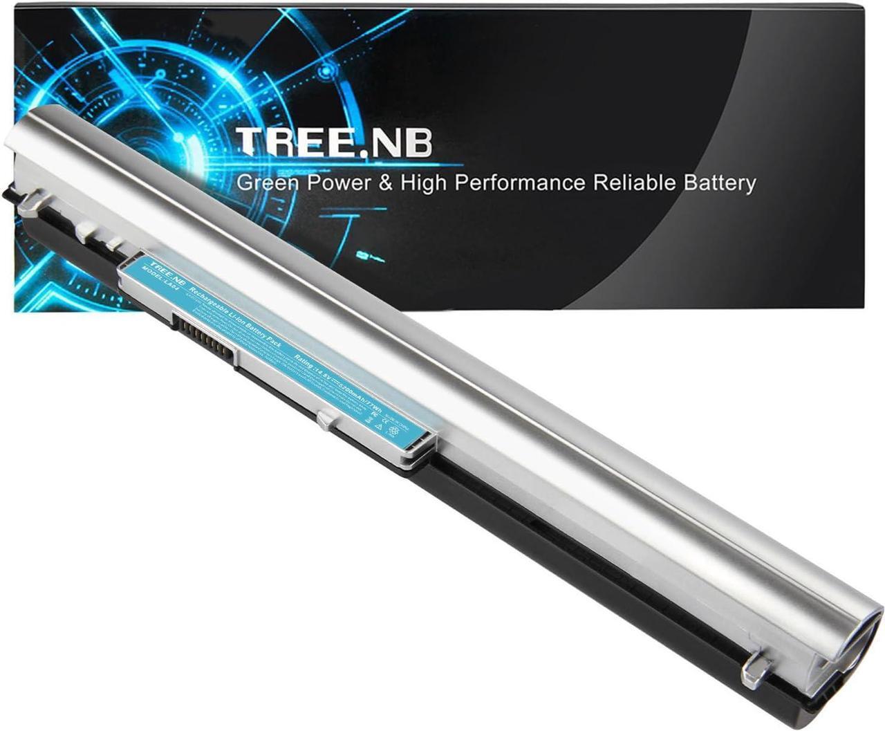 Main image of TREE.NB 8-Cell Long Life Spare 728460-001 752237-001 776622-001 LA04 Battery for HP Pavilion 14 15 TouchSmart Series, HP 248 G1, HP 340 G1, HP 350 G1, Silver and Black