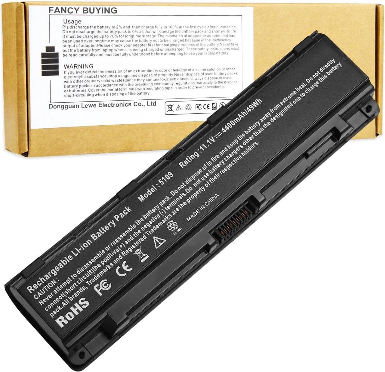 Main image of PA5109U-1BRS PABAS272 Battery for Toshiba PABAS271 PABAS273 PA5110U-1BRS PA5108U-1BRS C55 A5300 C55-A5302 C55-A5308 C55-A5309 C55D-A5150 S75-A7334 C55D-A5381 C55-A5135 C55-A5172 C75D-A7223 L75-B7150