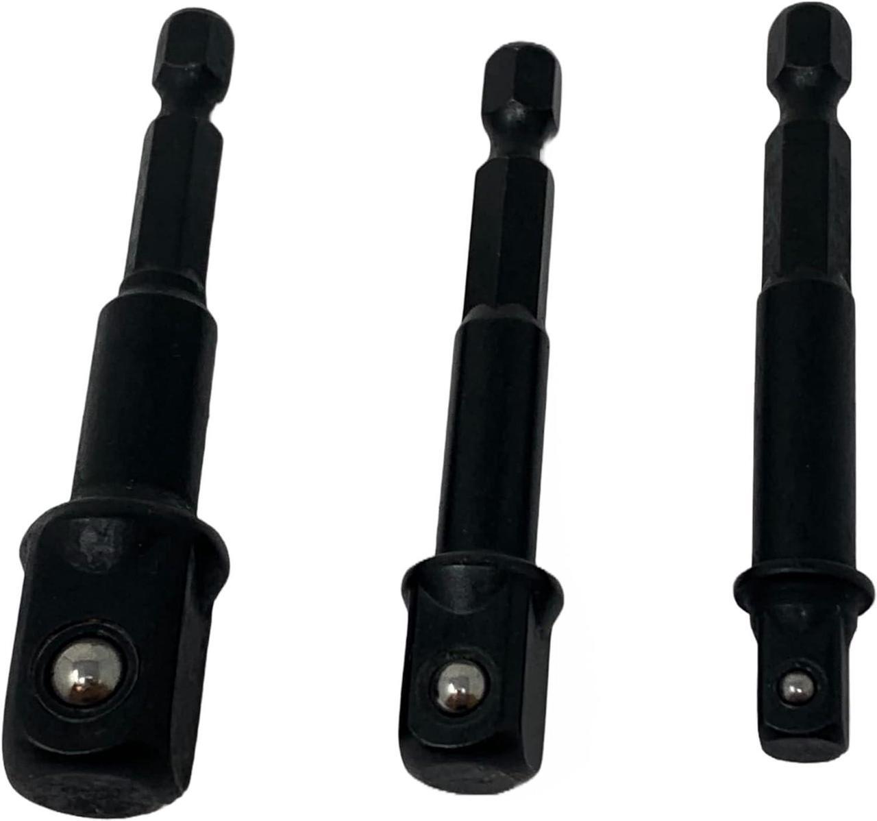 Main image of DeWalt 3-pc Socket Adapter Set includes DW2541IR, DW2542IR, DW2547IR